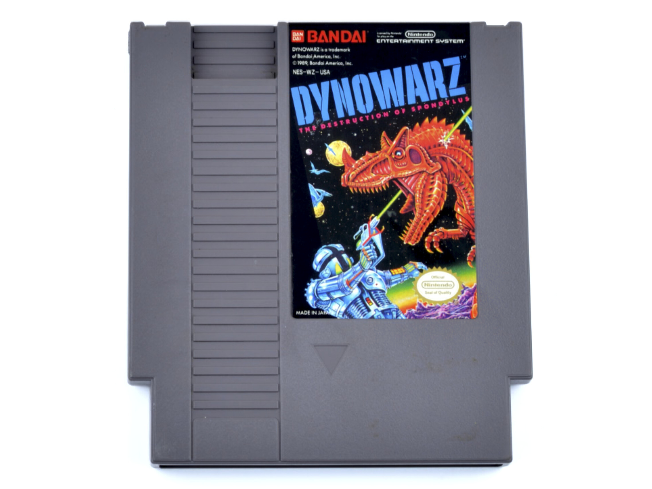 Dynowarz: The Destruction of Spondylus (NTSC) - Nintendo NES Games