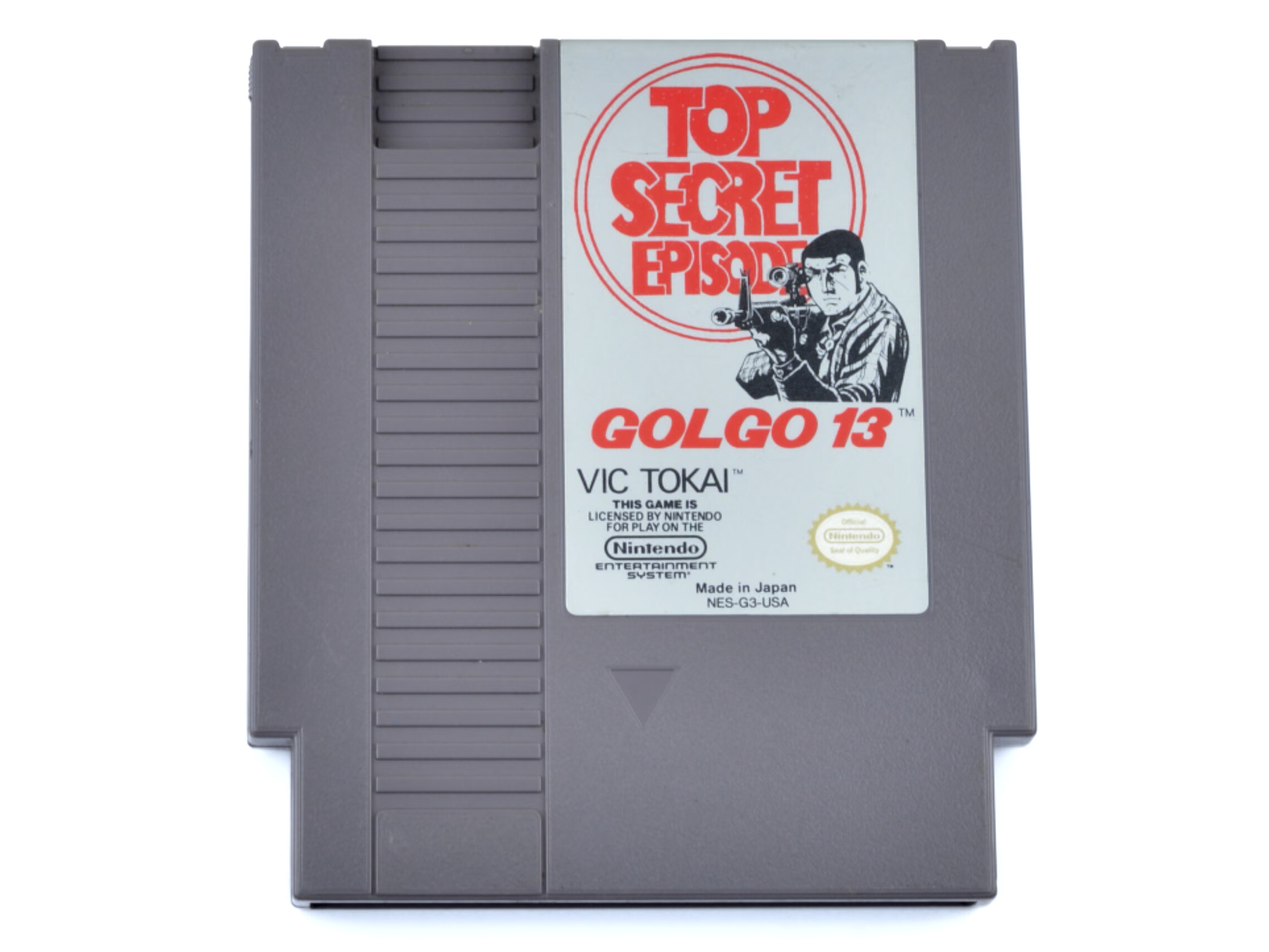 Golgo 13: Top Secret Episode (NTSC) - Nintendo NES Games