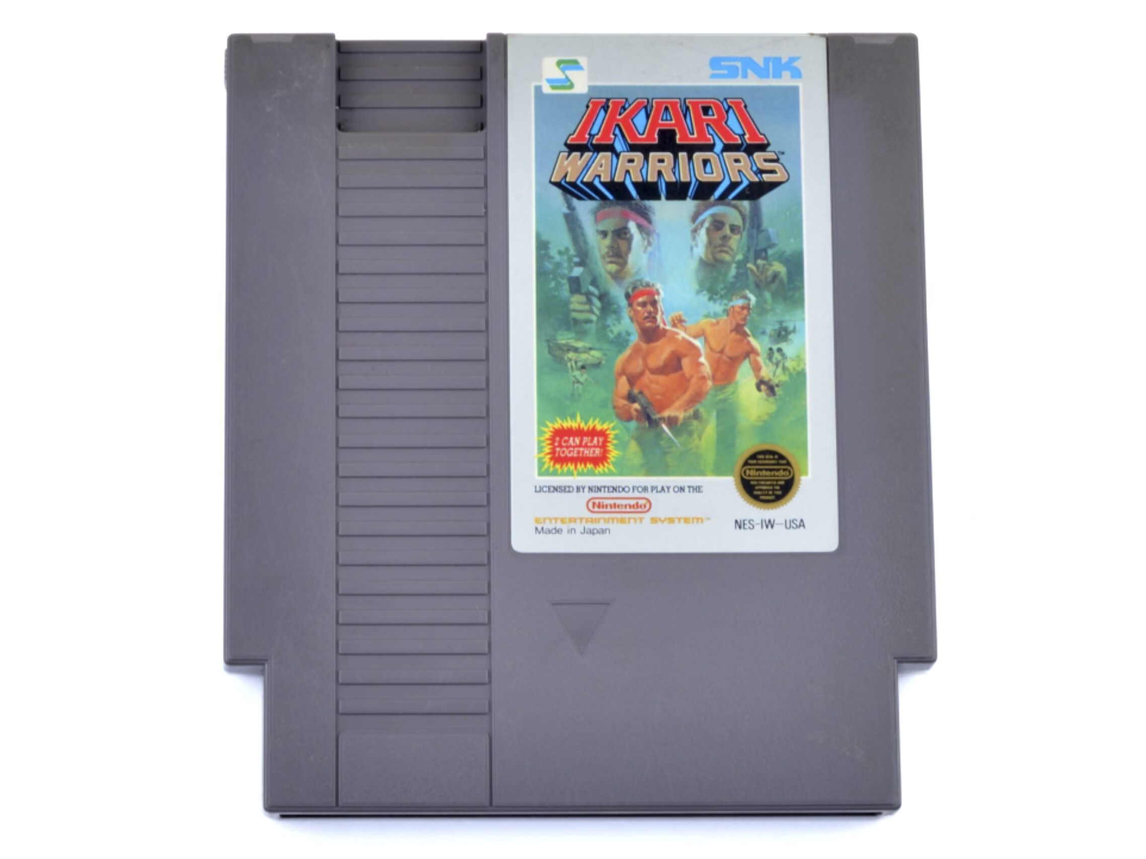 Ikari Warriors (NTSC) (5 Screw) - Nintendo NES Games