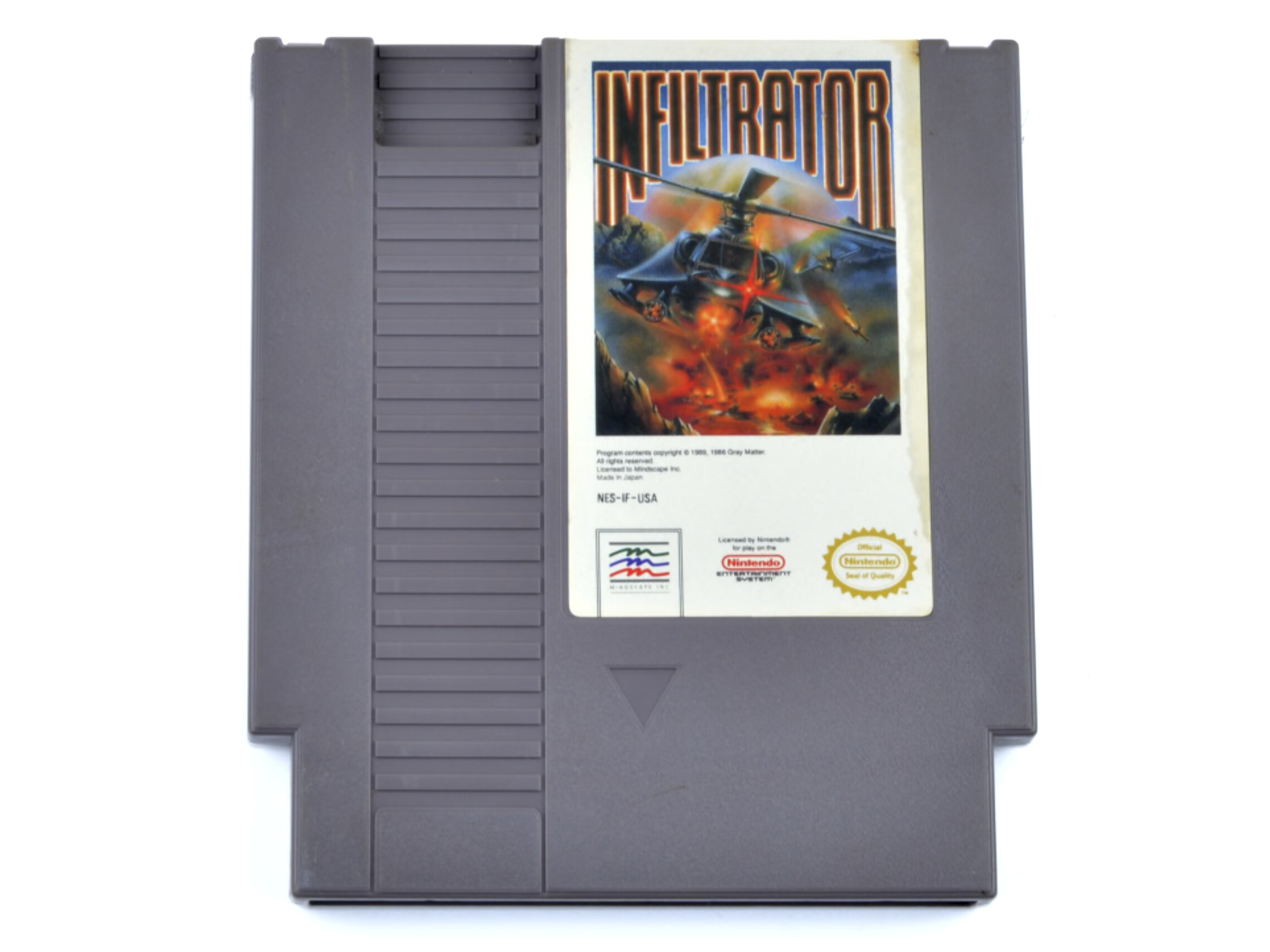 Infiltrator (NTSC) - Nintendo NES Games