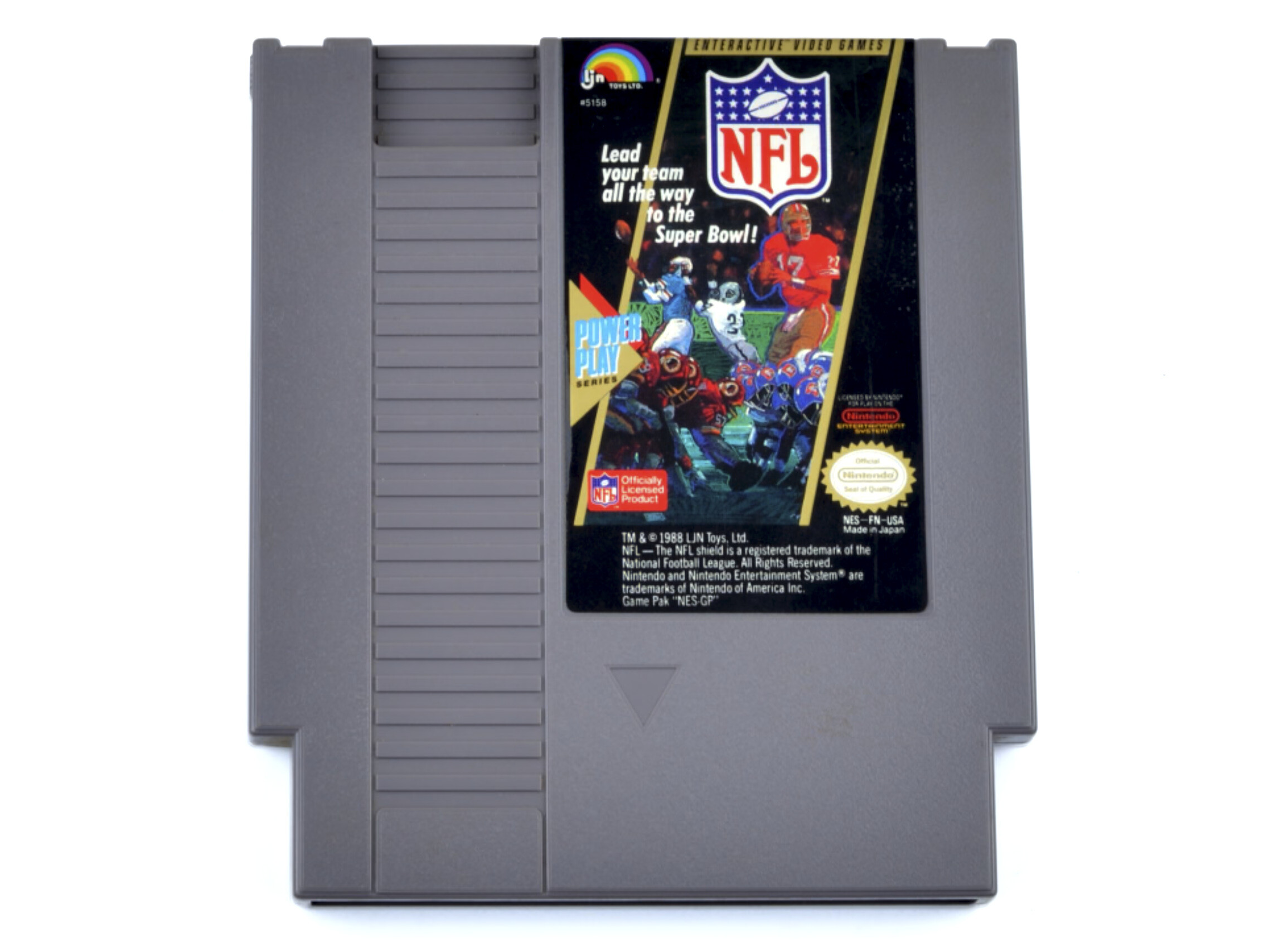 NFL Football (NTSC) - Nintendo NES Games