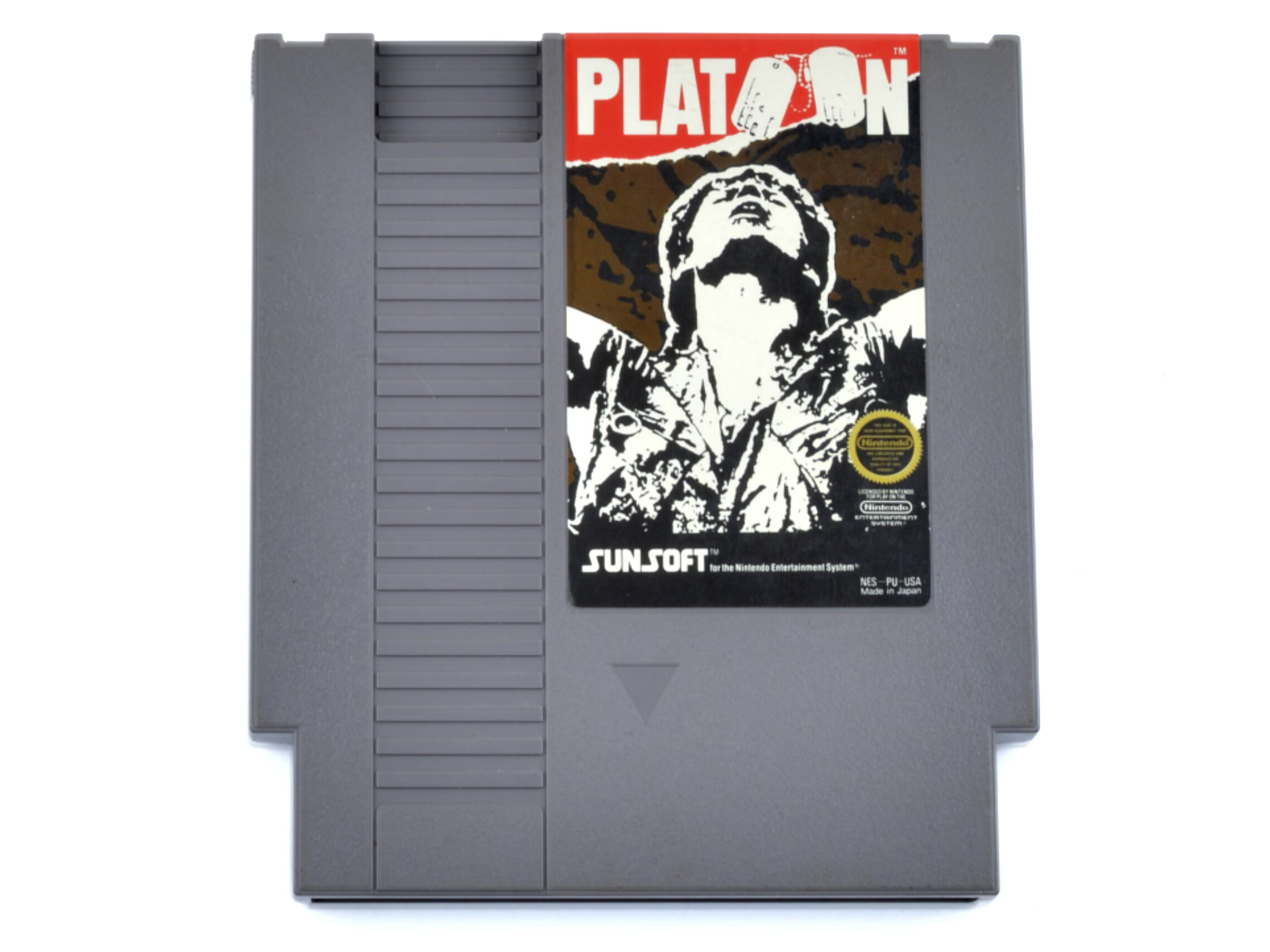Platoon (NTSC) - Nintendo NES Games