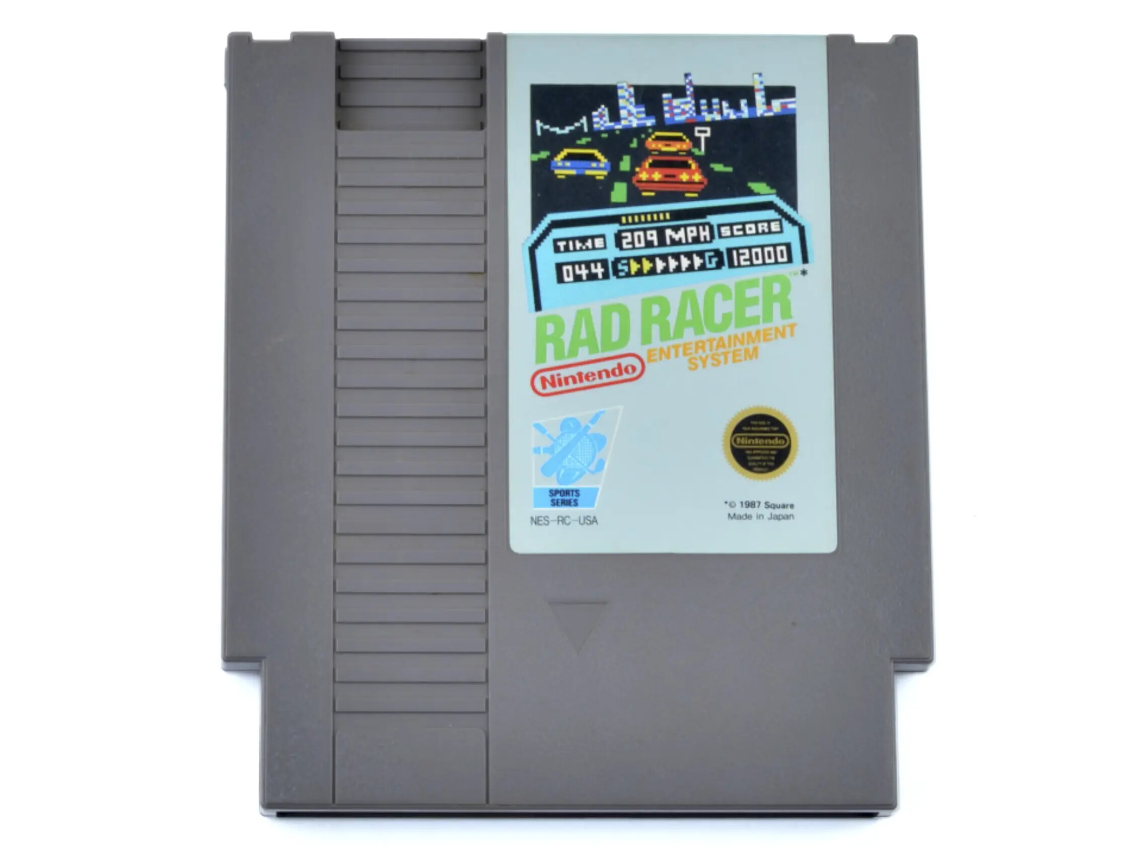 Rad Racer (NTSC) - Nintendo NES Games