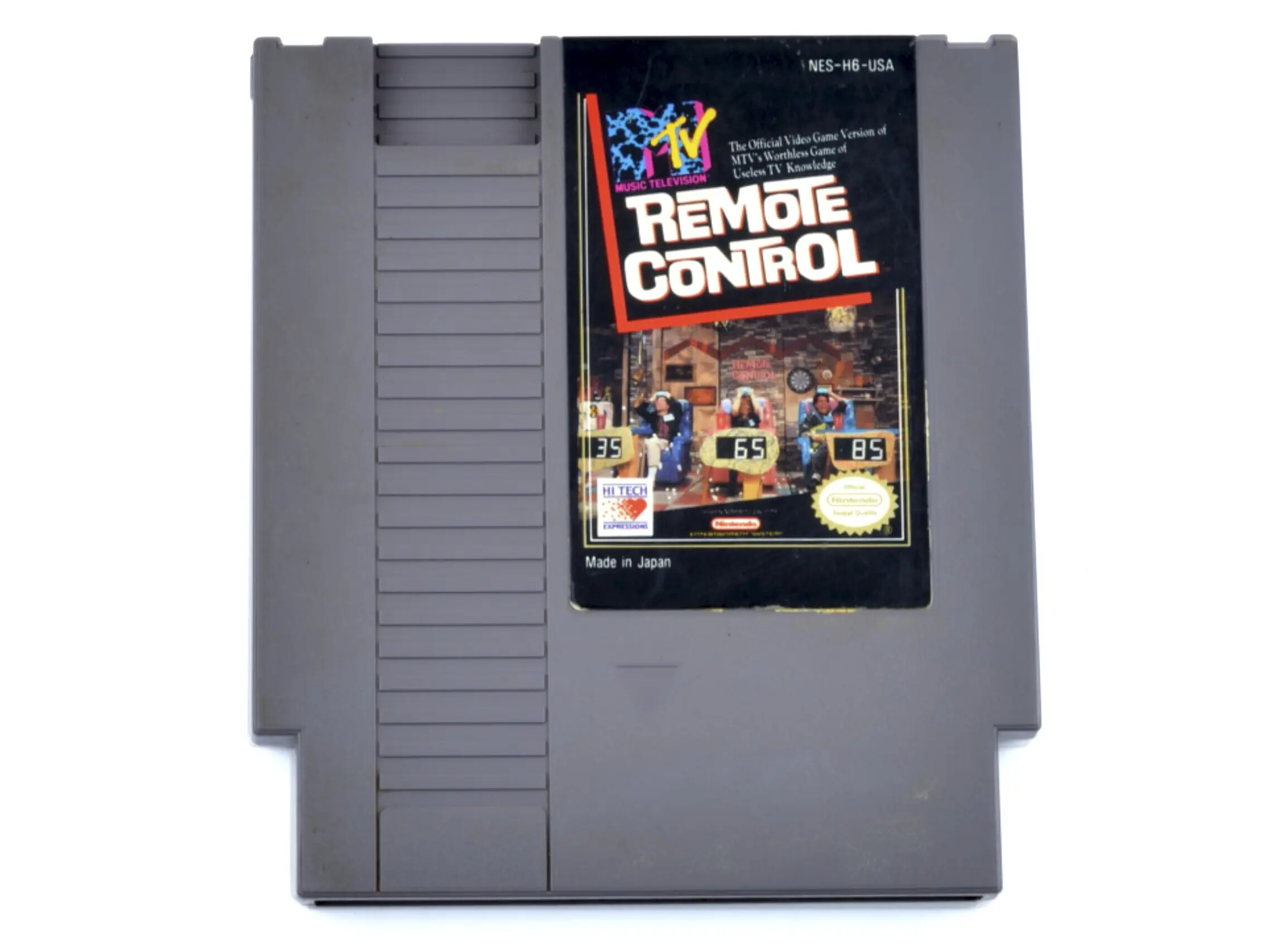 MTV Remote Control (NTSC) - Nintendo NES Games