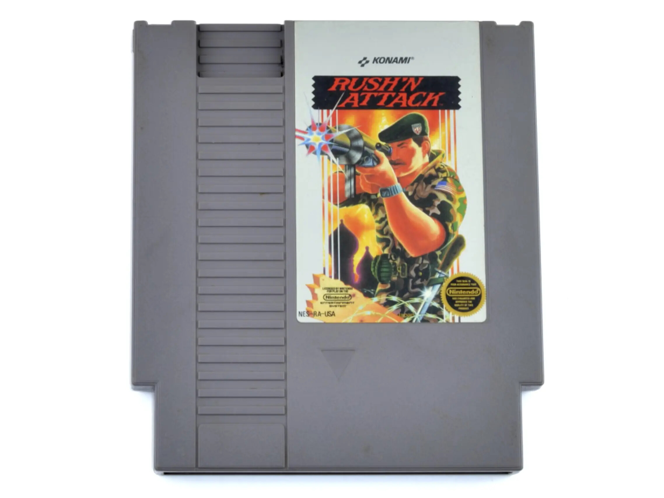 Rush'n Attack (NTSC) - Nintendo NES Games