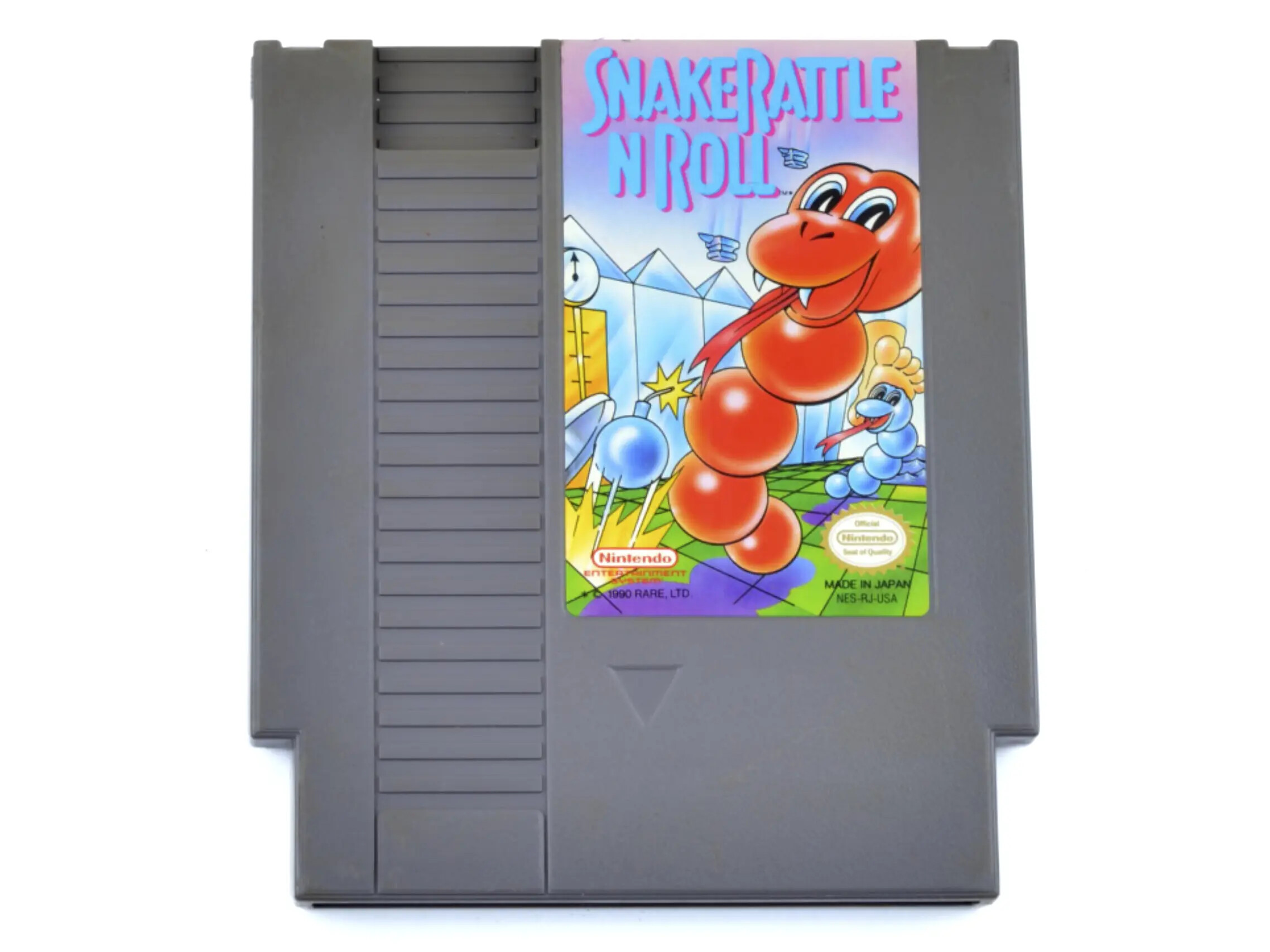 Snake Rattle 'n Roll (NTSC) - Nintendo NES Games