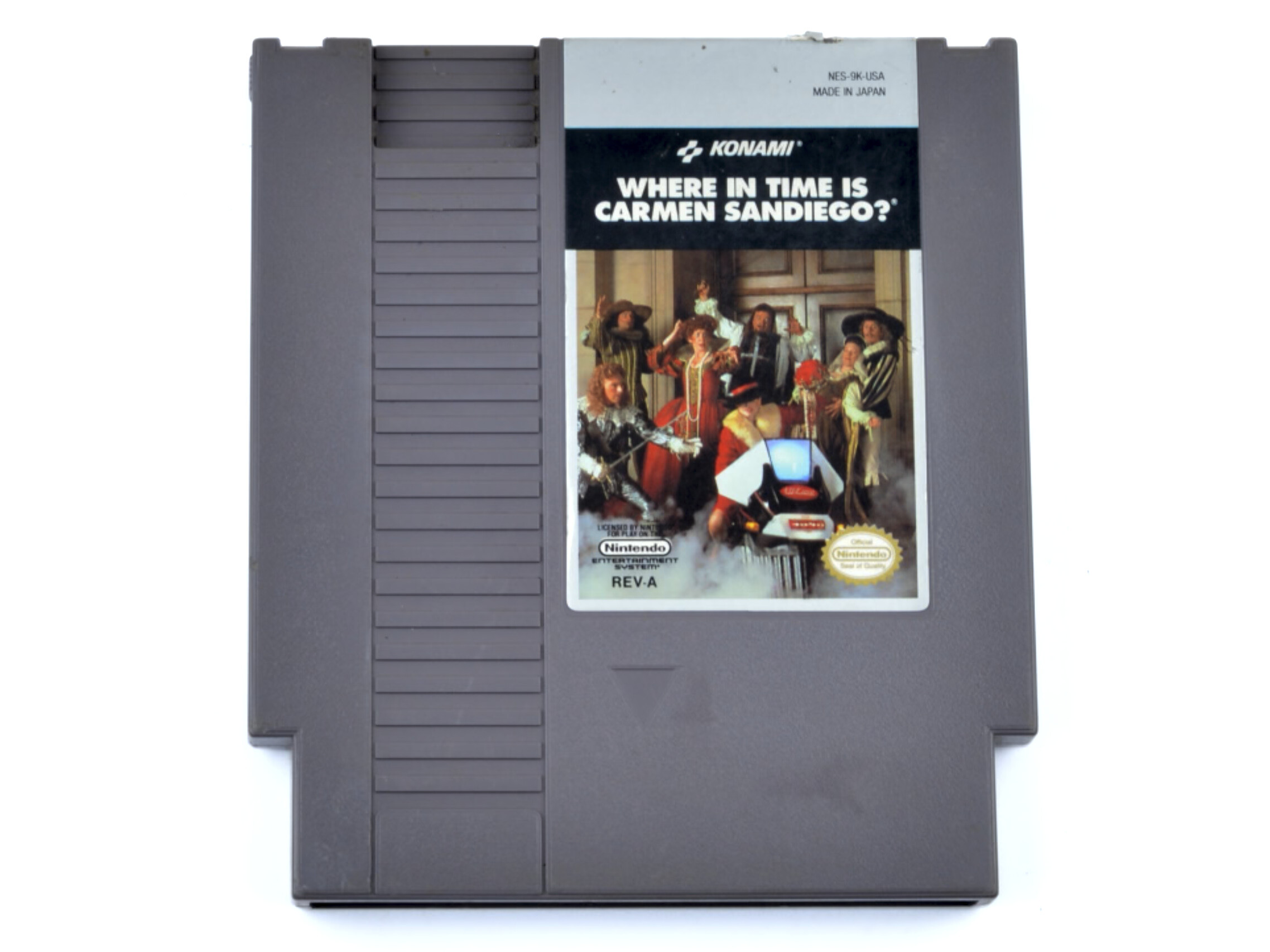 Where in Time is Carmen Sandiego (NTSC) - Nintendo NES Games