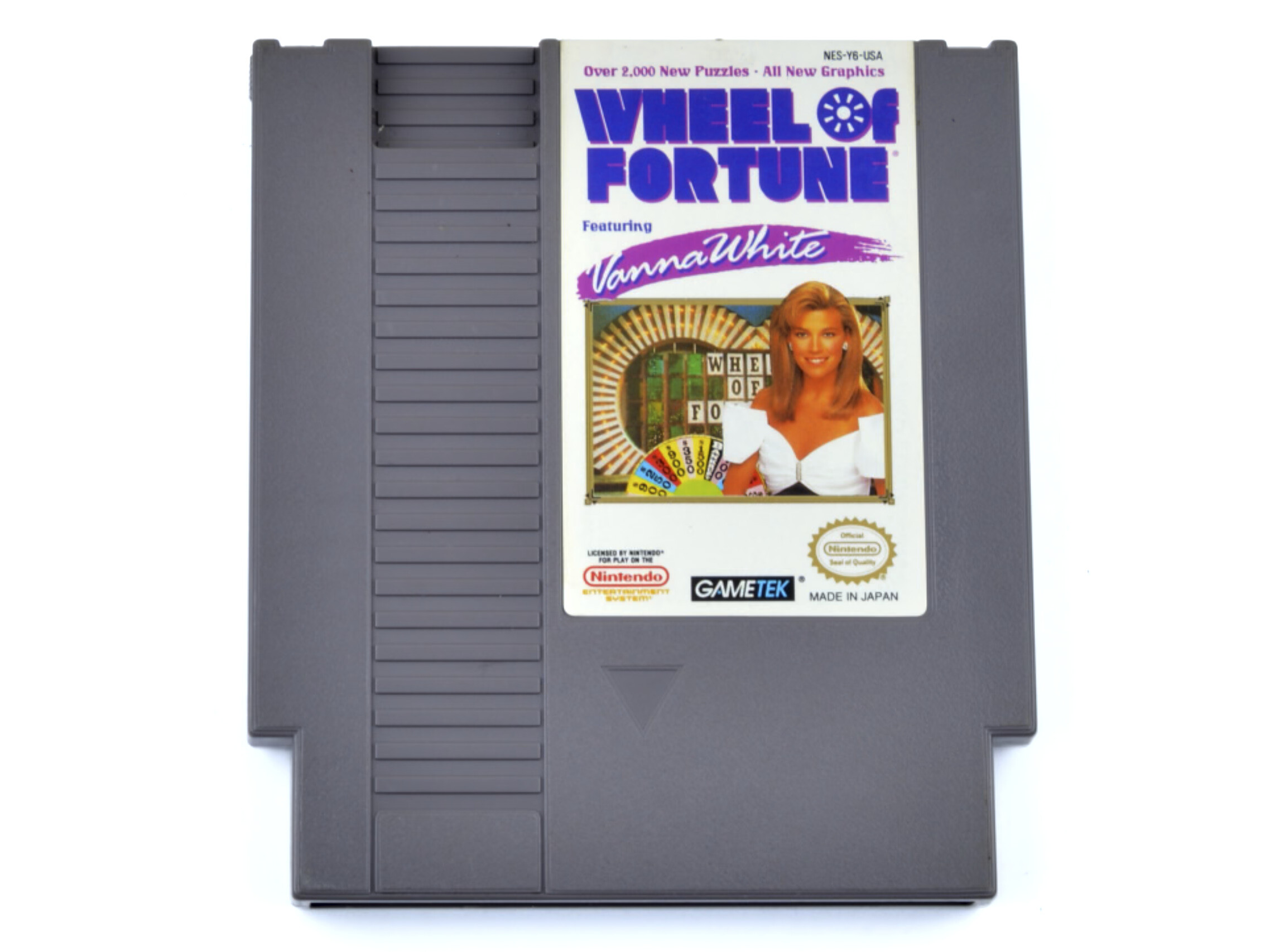 Wheel of Fortune - Featuring Vanna White (NTSC) - Nintendo NES Games