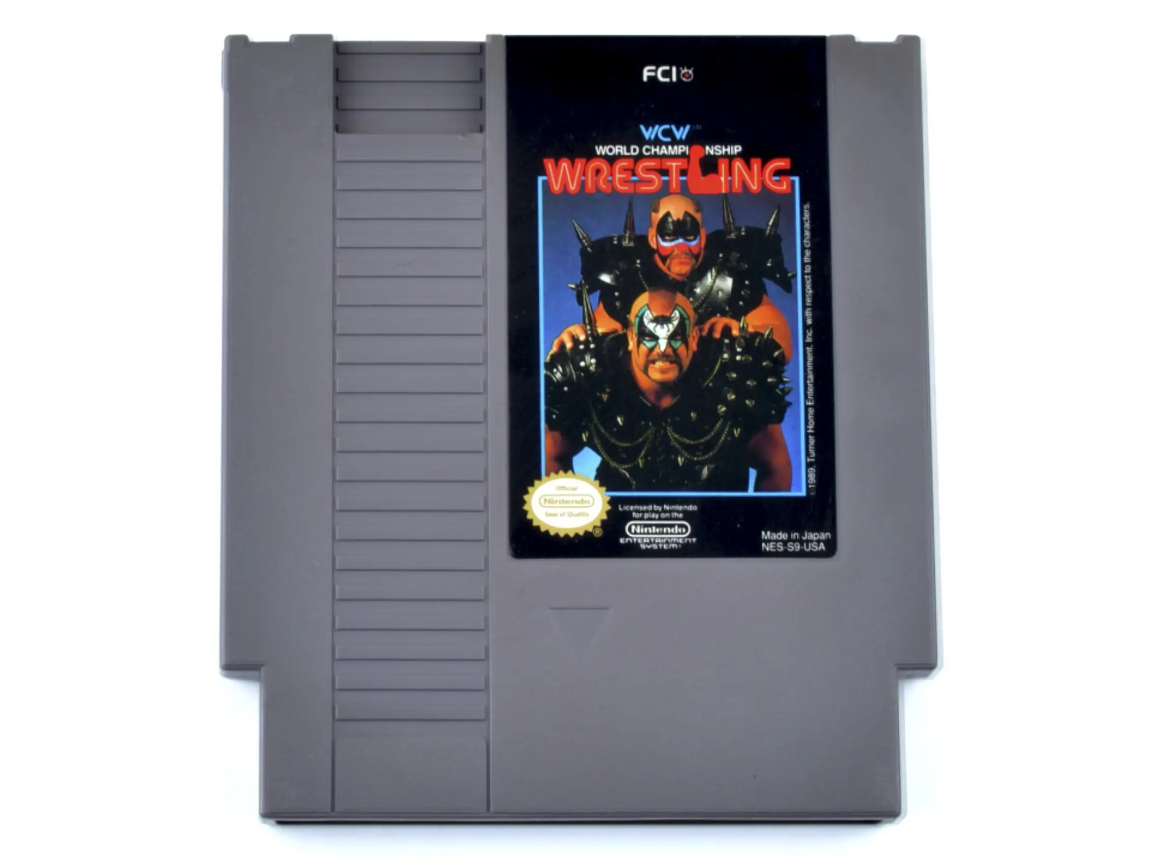 WCW World Championship Wrestling (NTSC) - Nintendo NES Games