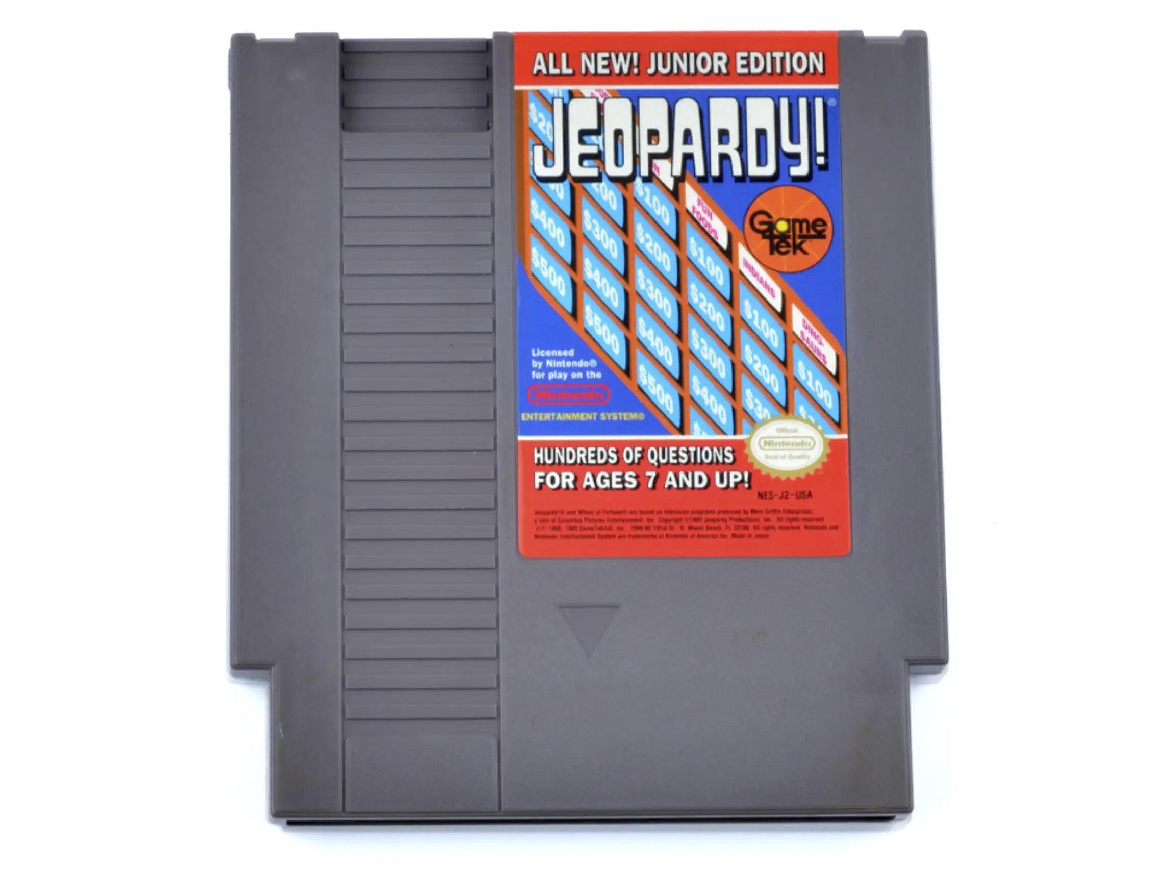 Jeopardy! Junior Edition (NTSC) - Nintendo NES Games
