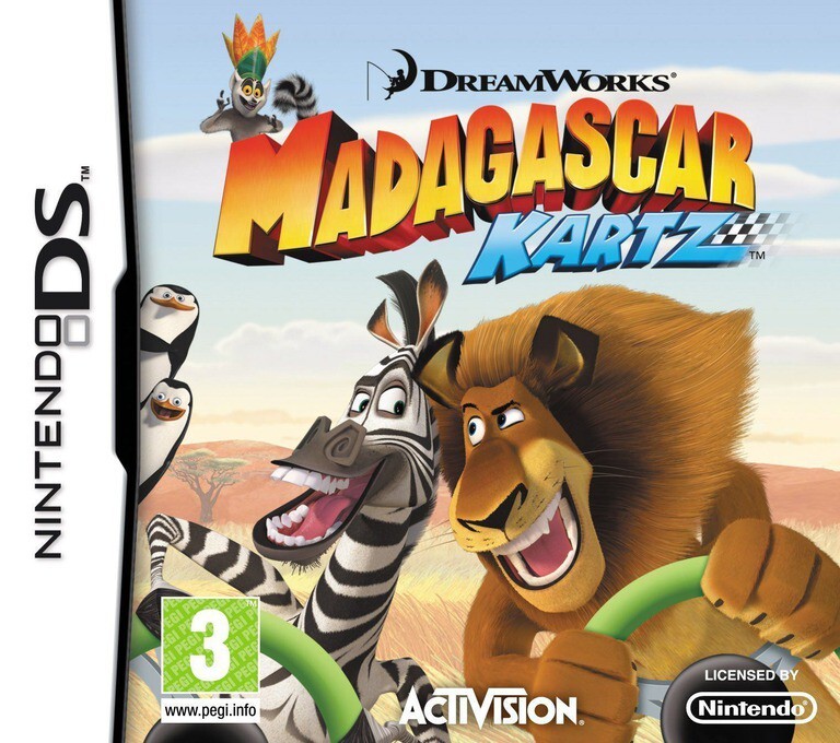 Madagascar Kartz (German) - Nintendo DS Games