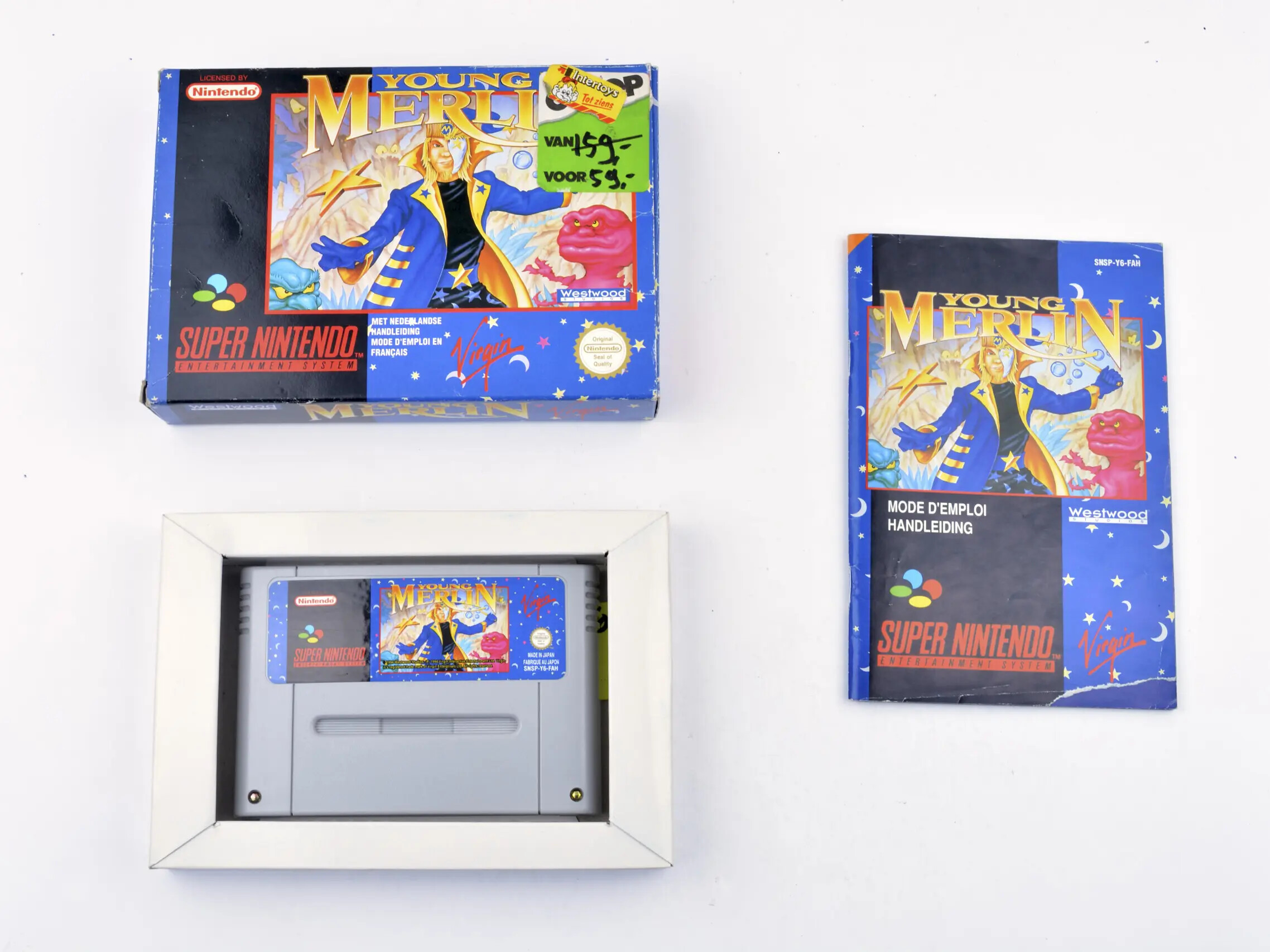 Young Merlin - Super Nintendo Games [Complete]