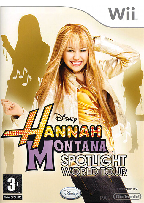Hannah Montana: Spotlight World Tour (German) - Wii Games