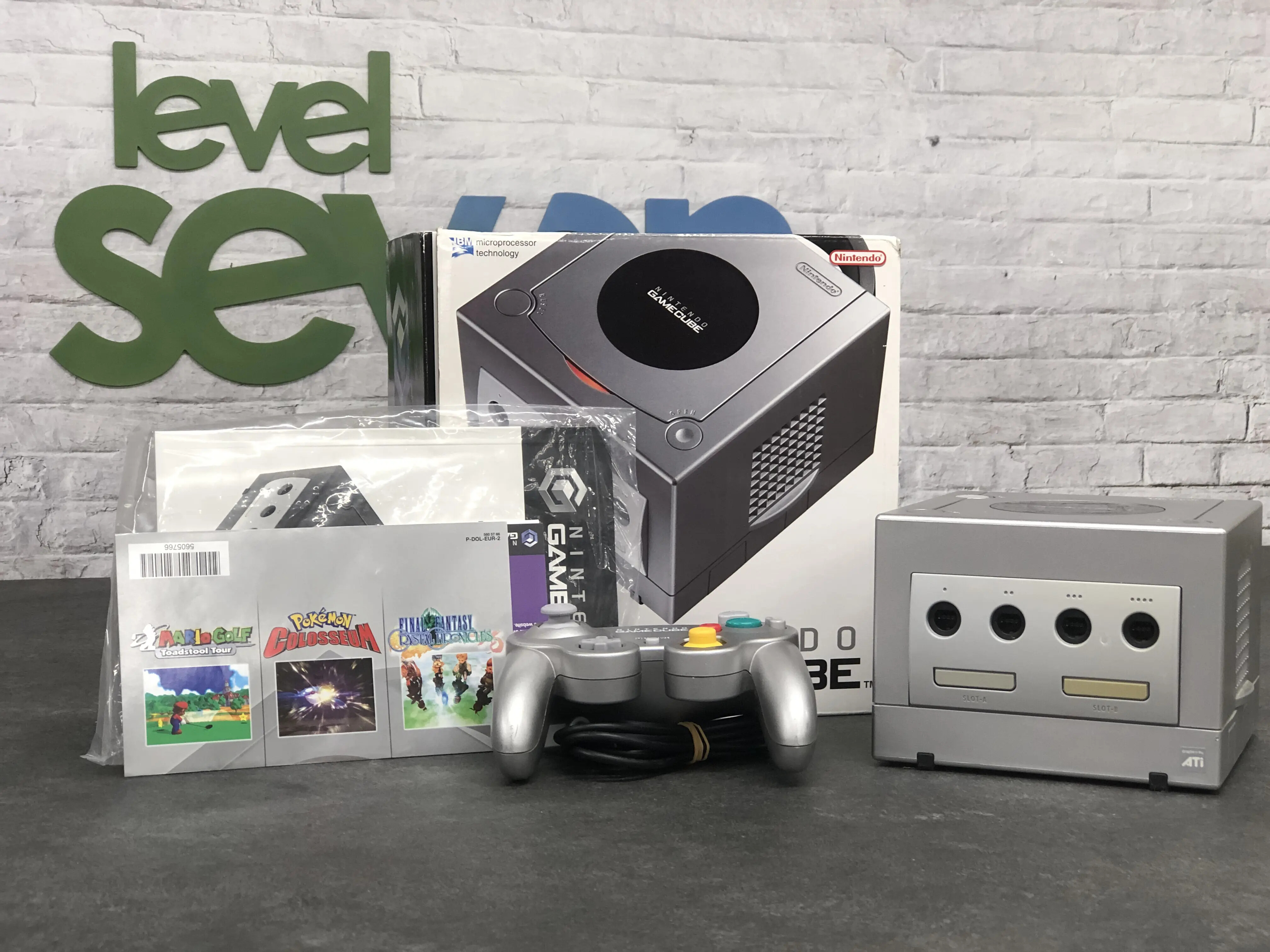 Nintendo Gamecube Console Silver [Complete] - Gamecube Hardware