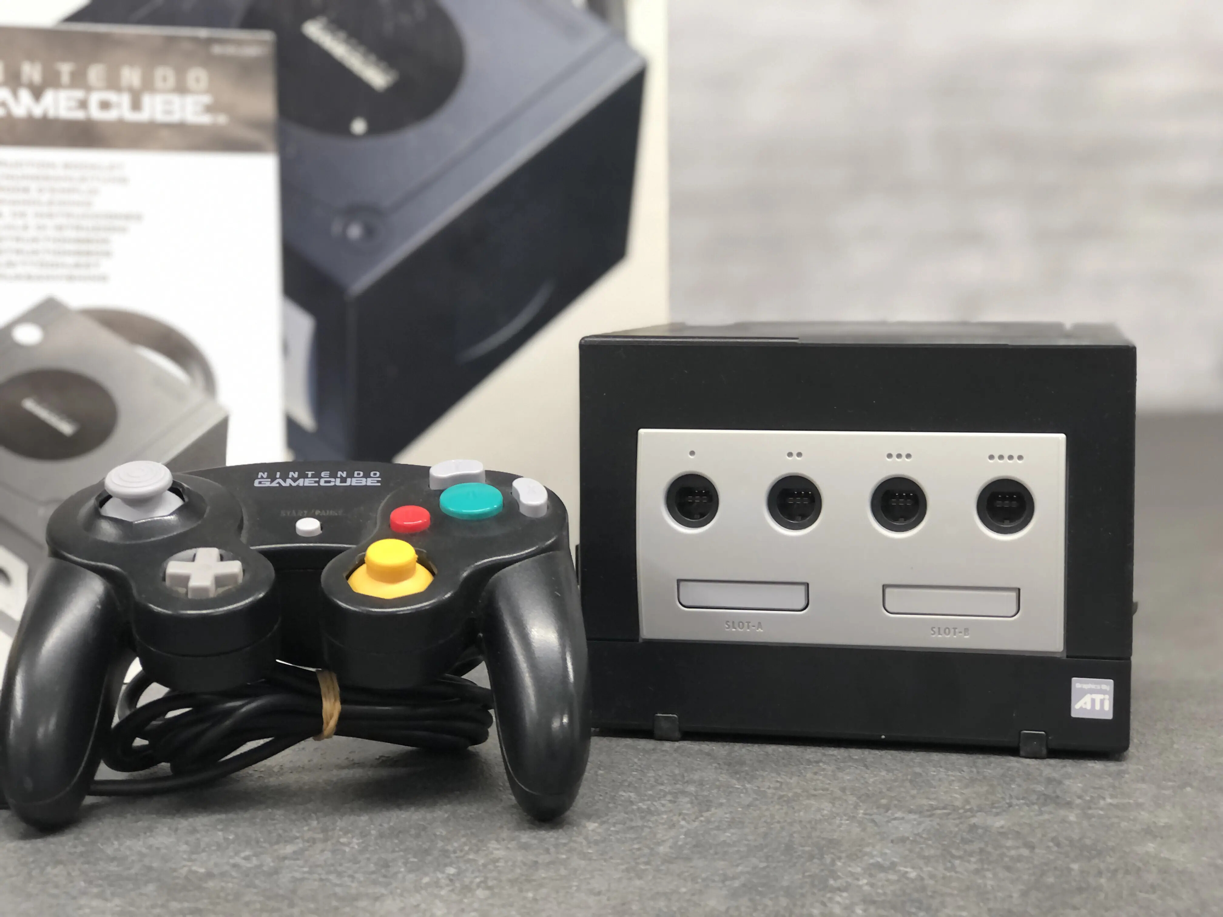Nintendo Gamecube Starter Pack - Black - Premium [Complete]