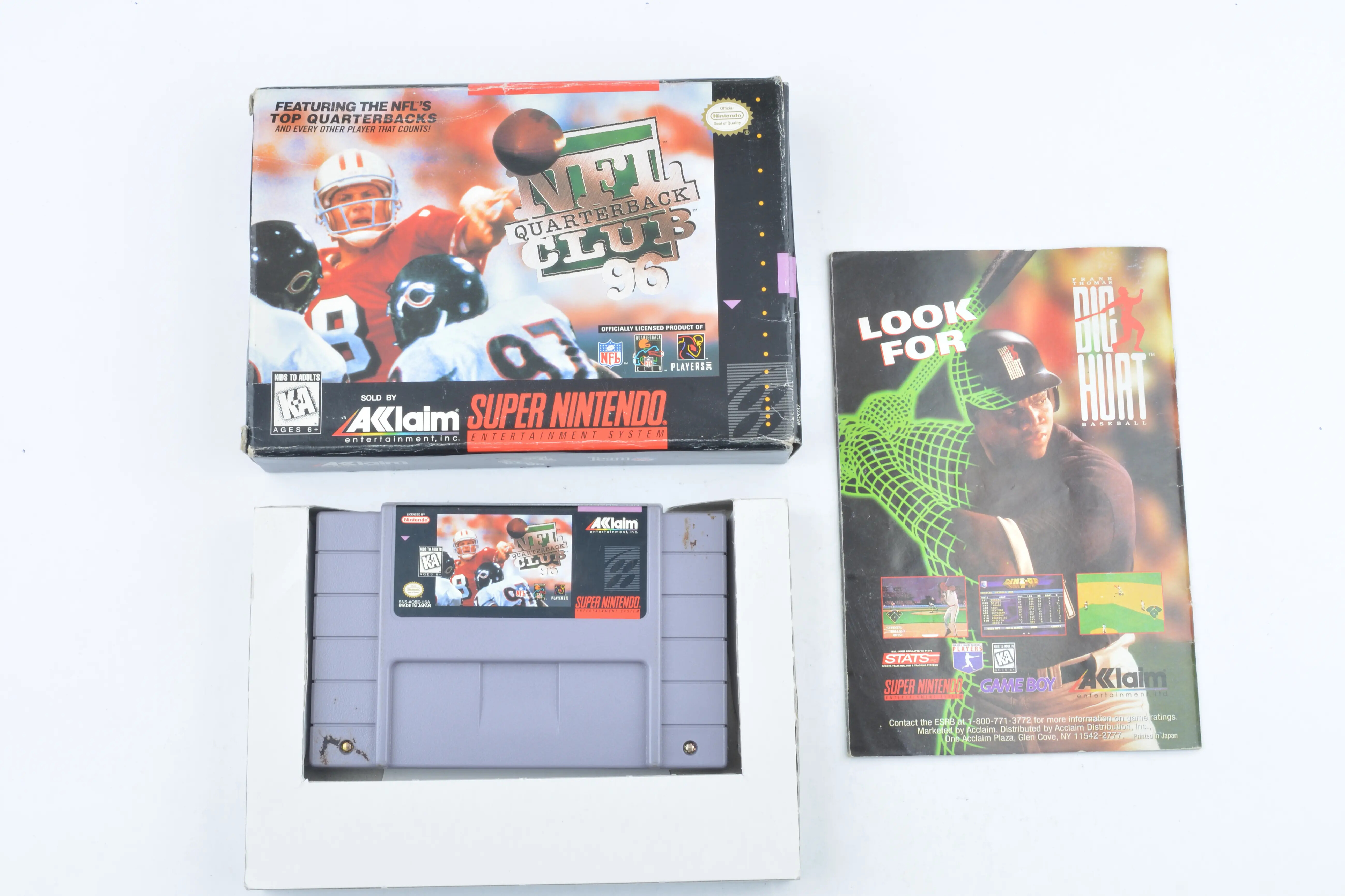 NFL Quarterback Club 96 (NTSC) Kaufen | Super Nintendo Games [Complete]
