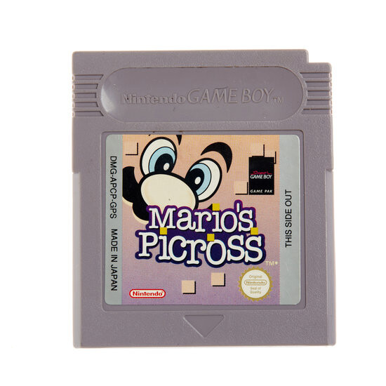 Mario's Picross (German) - Gameboy Classic Games