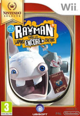 Rayman Contre Les Lapins Encore + Crétins (Nintendo Selects) - Wii Games