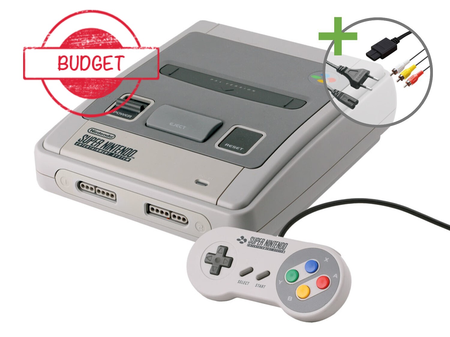 Super Nintendo 1CHIP Starter Pack - Control Set Edition - Budget Kopen | Super Nintendo Hardware