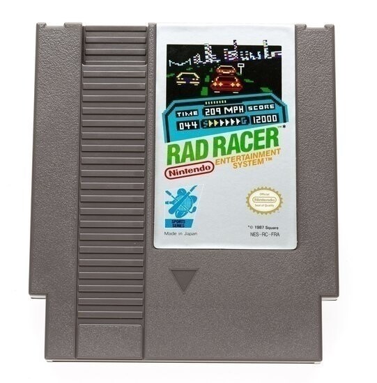 Rad Racer (German) - Nintendo NES Games