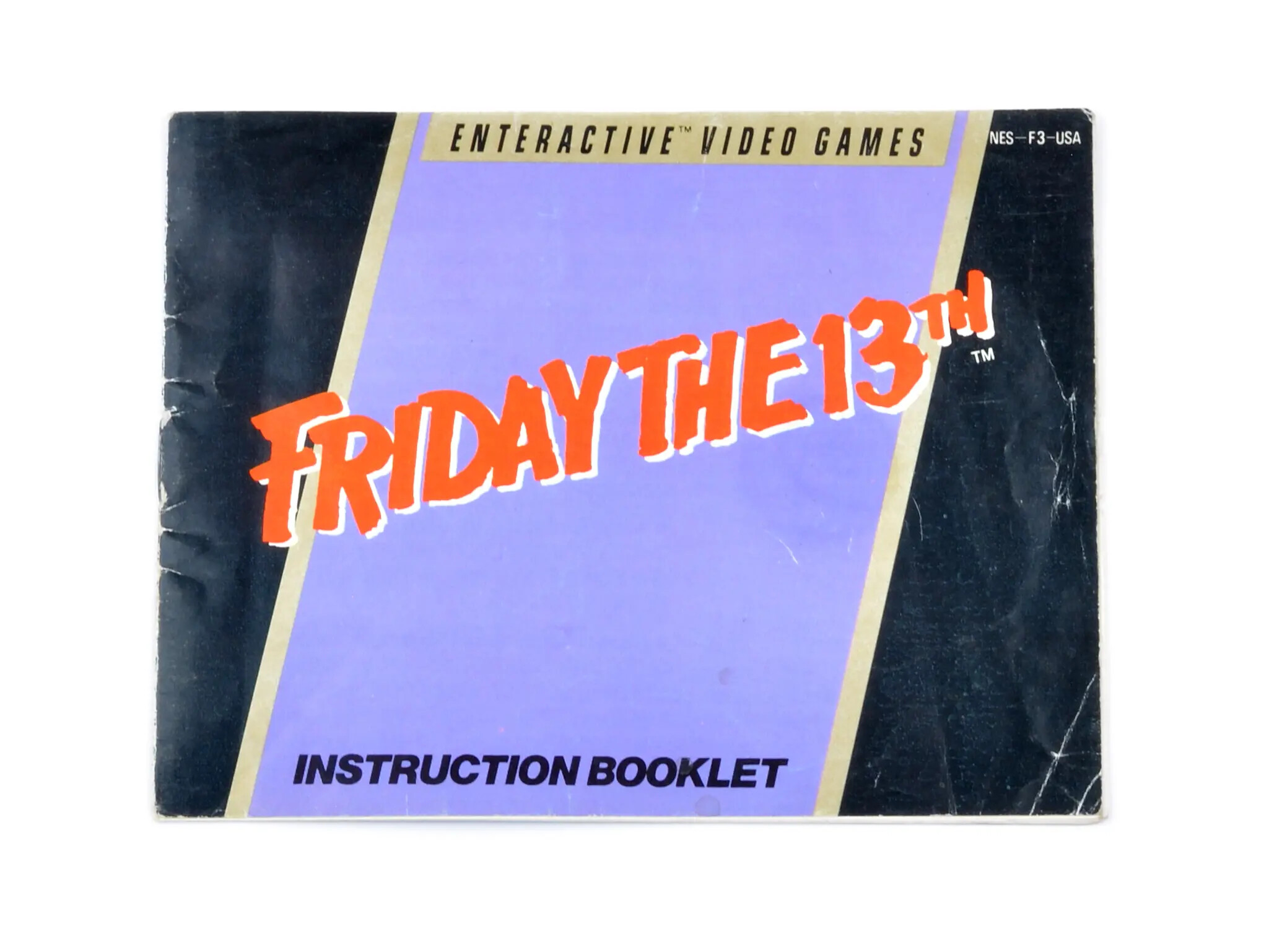 Friday the 13th (NTSC) - Manual - Nintendo NES Manuals