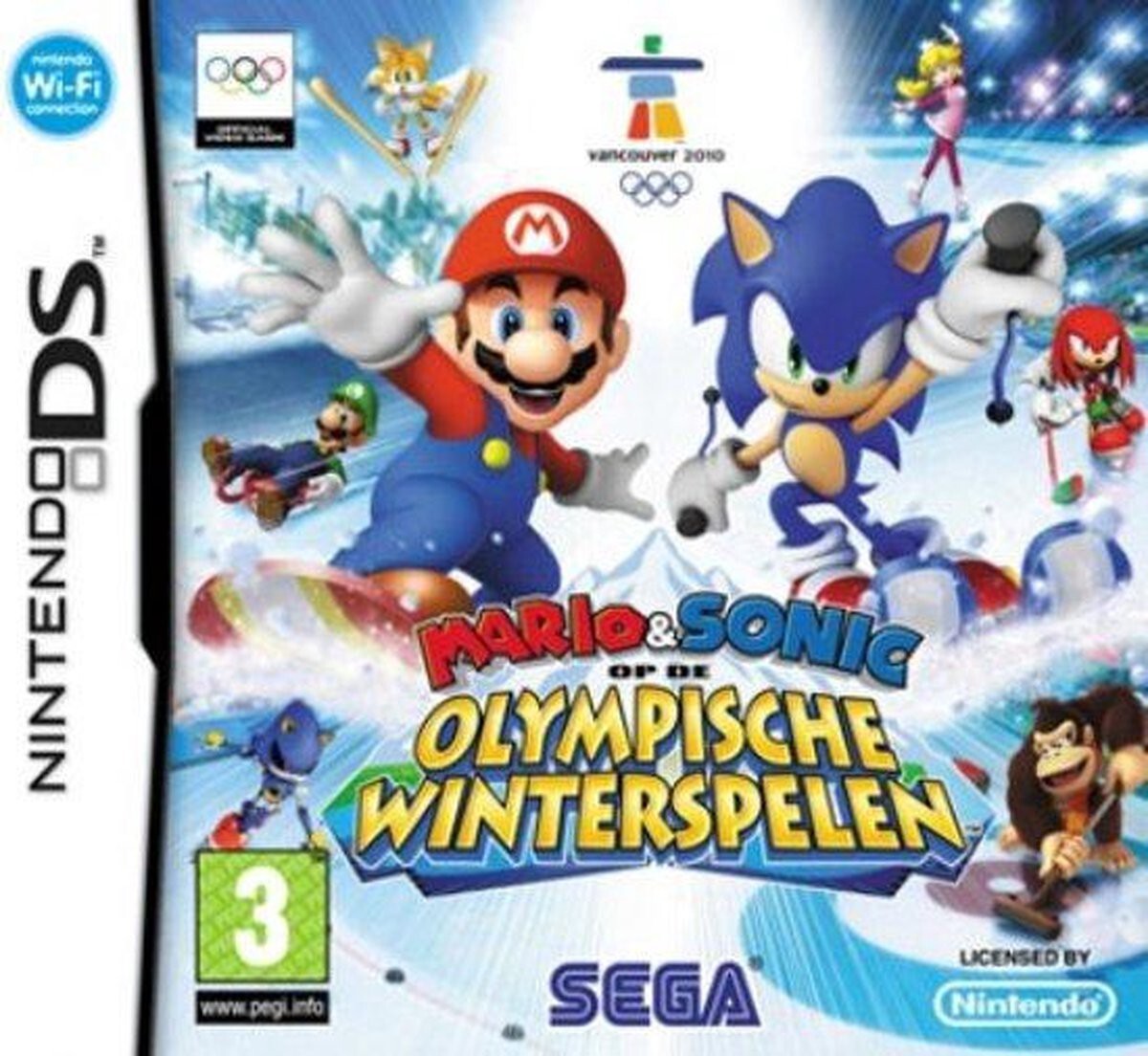 Mario & Sonic op de Olympische Winterspelen (German) - Nintendo DS Games