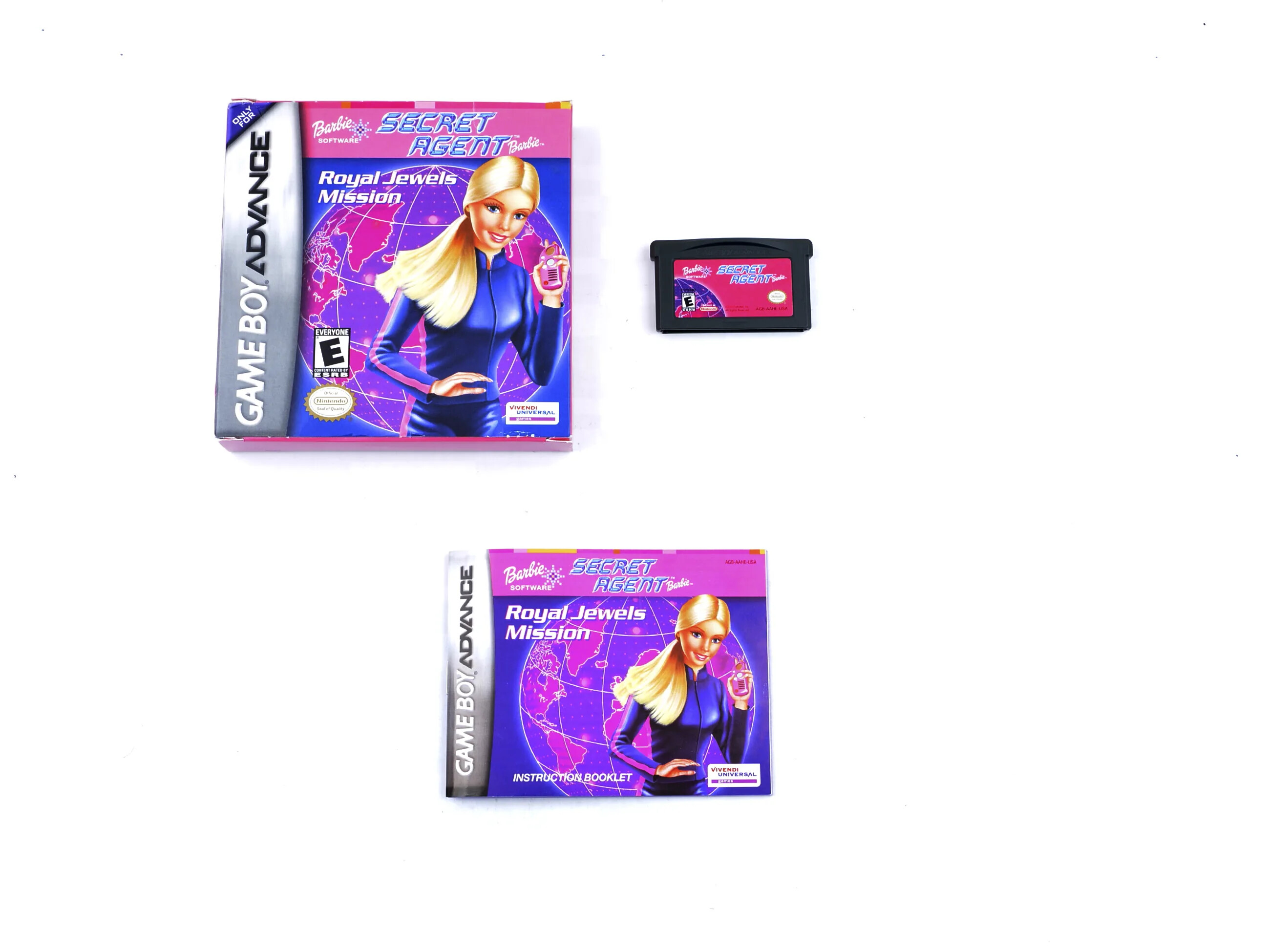 Barbie Secret Agent - Gameboy Advance Games [Complete]
