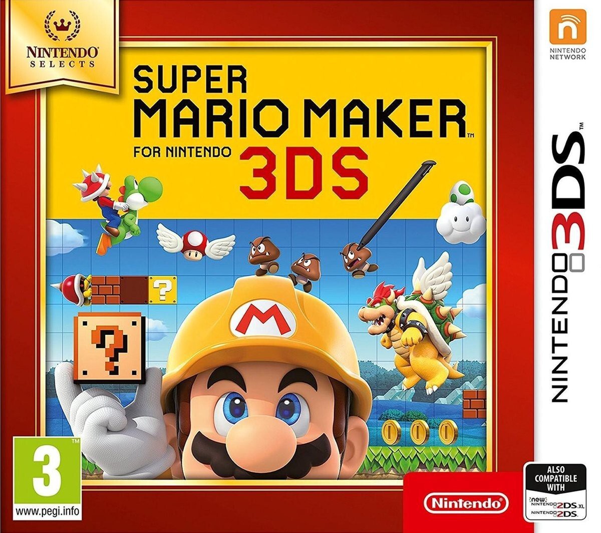 Super Mario Maker for Nintendo 3DS (Nintendo Selects) (German) - Nintendo 3DS Games