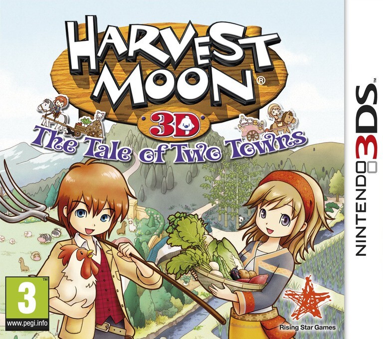 Harvest Moon 3D - The Tale of Two Towns (German) - Nintendo 3DS Games