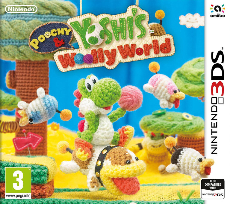 Poochy & Yoshi's Woolly World (German) - Nintendo 3DS Games