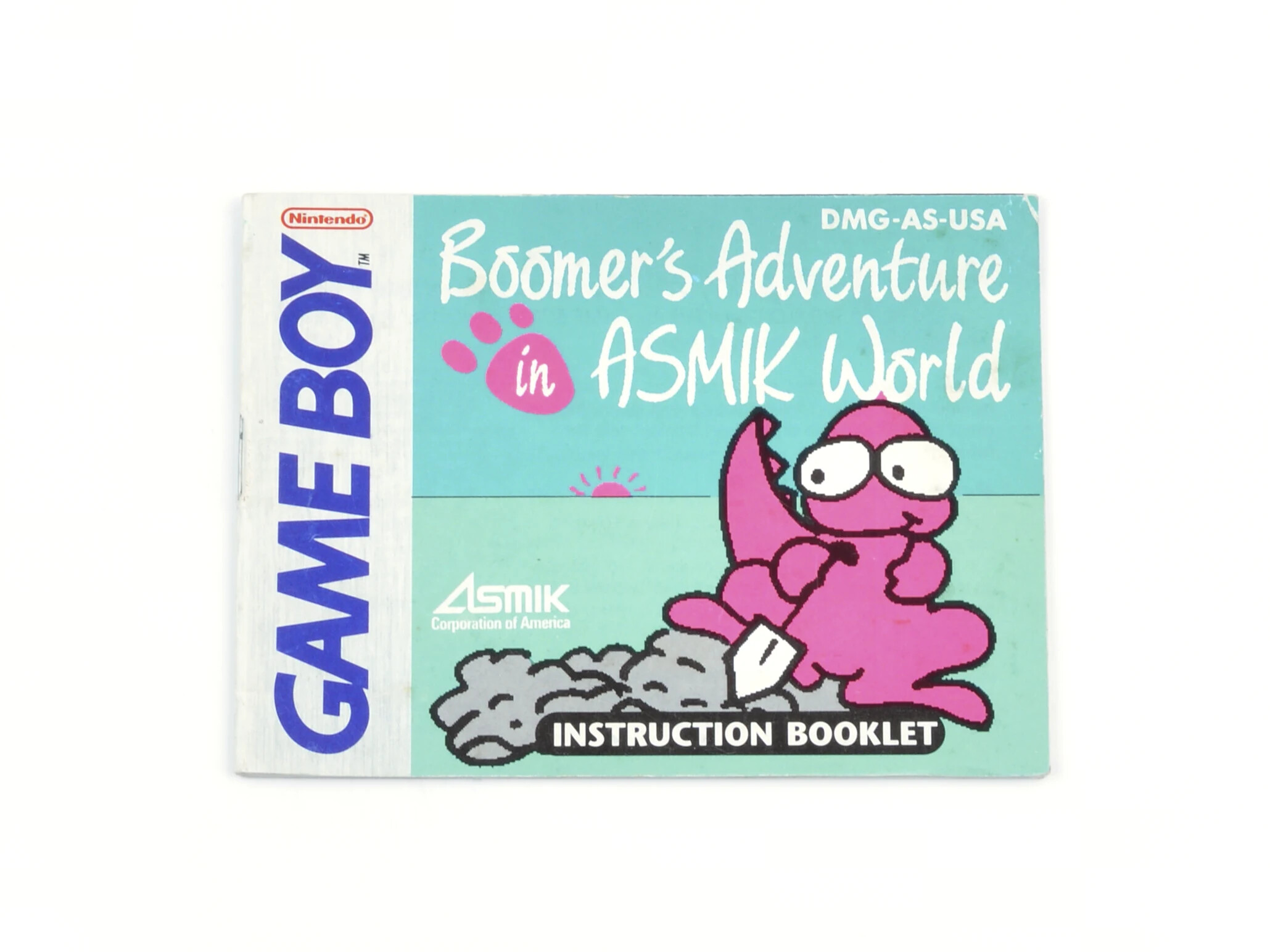 Boomer's Adventure - Asmik World - Manual - Gameboy Classic Manuals