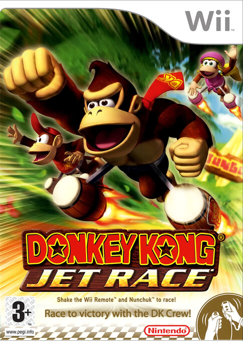 Donkey Kong: Jet Race (German) - Wii Games