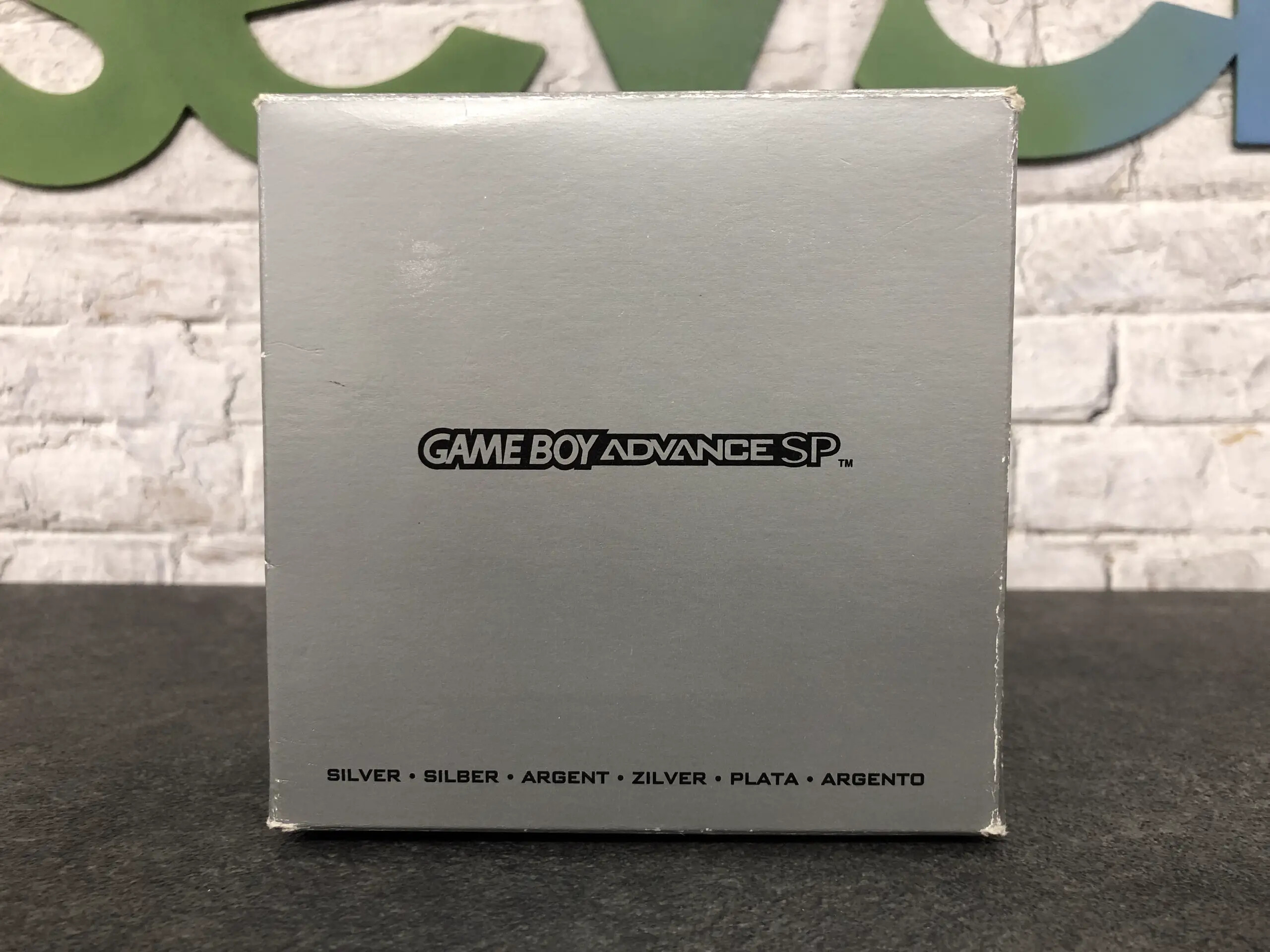 Gameboy Advance SP Silver [Complete]