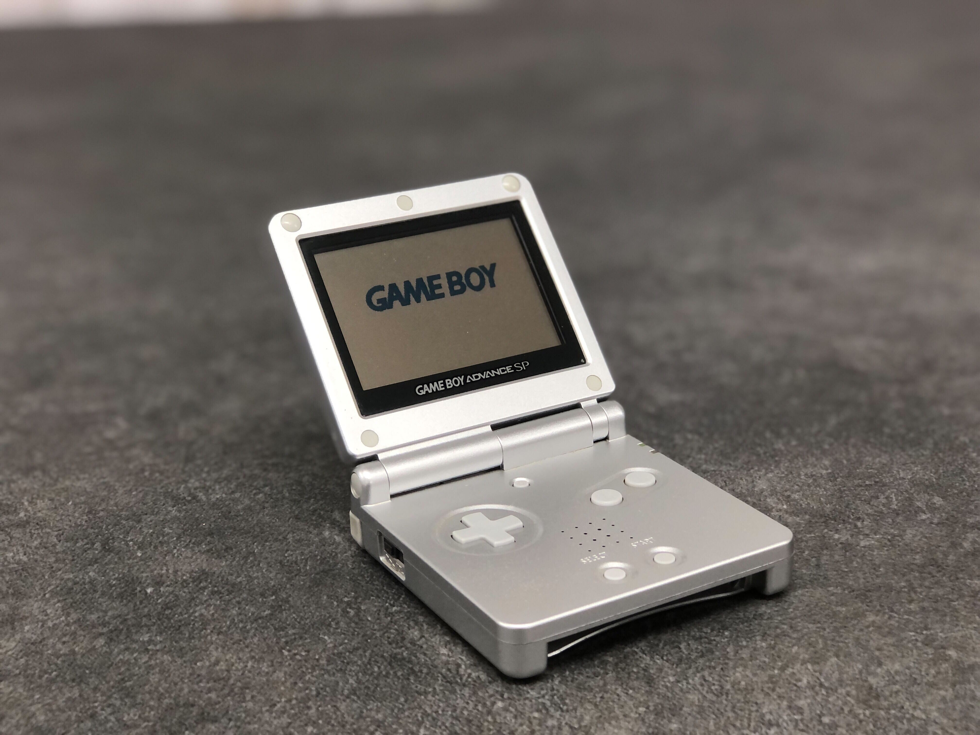 Gameboy Advance SP Silver [Complete]