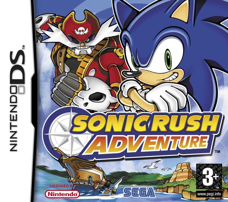 Sonic Rush Adventure (German) - Nintendo DS Games