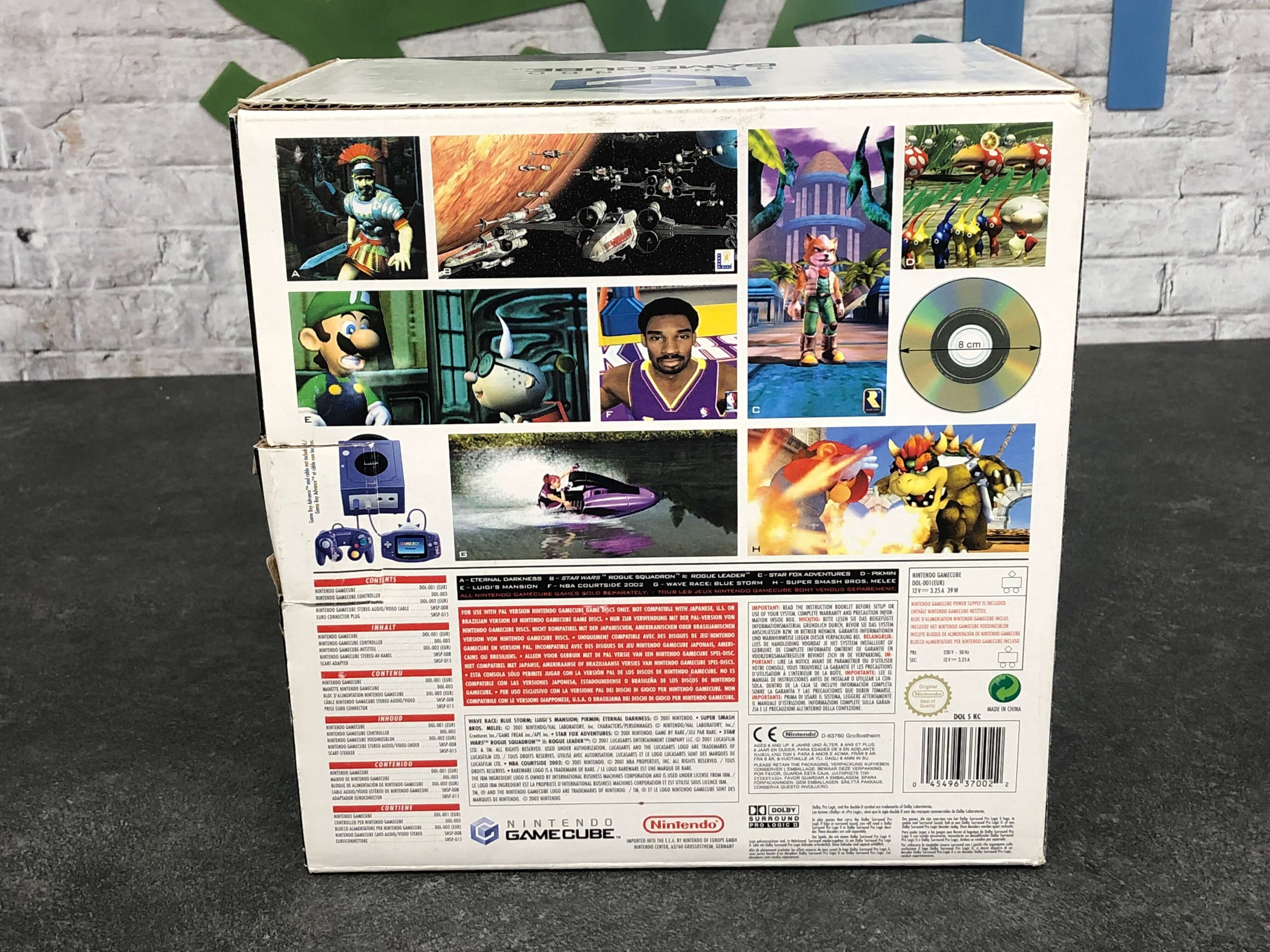 Nintendo Gamecube Console Black [Complete]