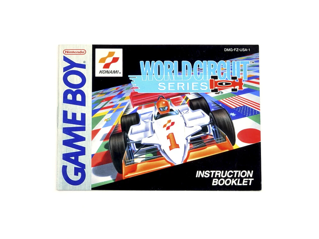 World Circuit Series - Manual Kaufen | Gameboy Classic Manuals