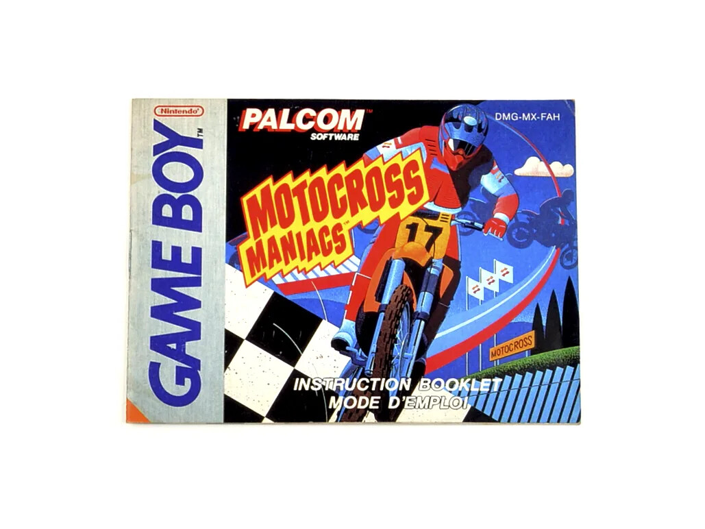 Motocross Maniacs - Manual Kaufen | Gameboy Classic Manuals