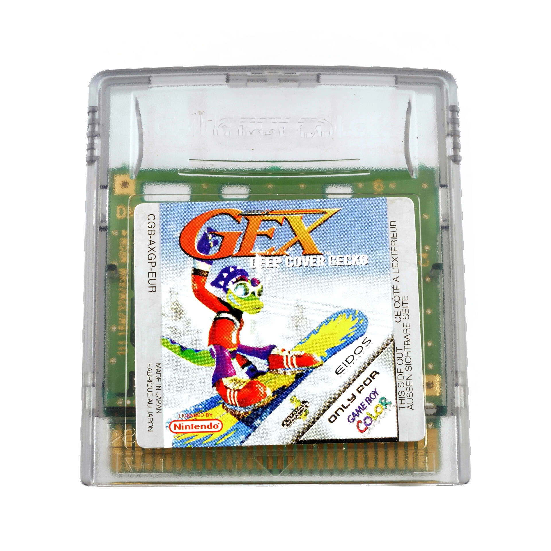 Gex: Deep Cover Gecko - Gameboy Color Games