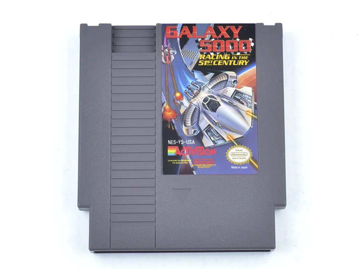 Galaxy 5000: Racing in the 51st Century (NTSC) - Nintendo NES Games