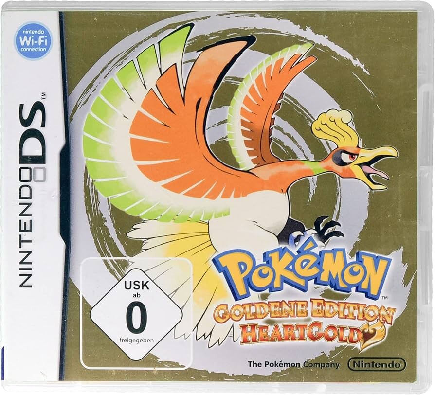 Pokémon HeartGold Version (German) - Nintendo DS Games