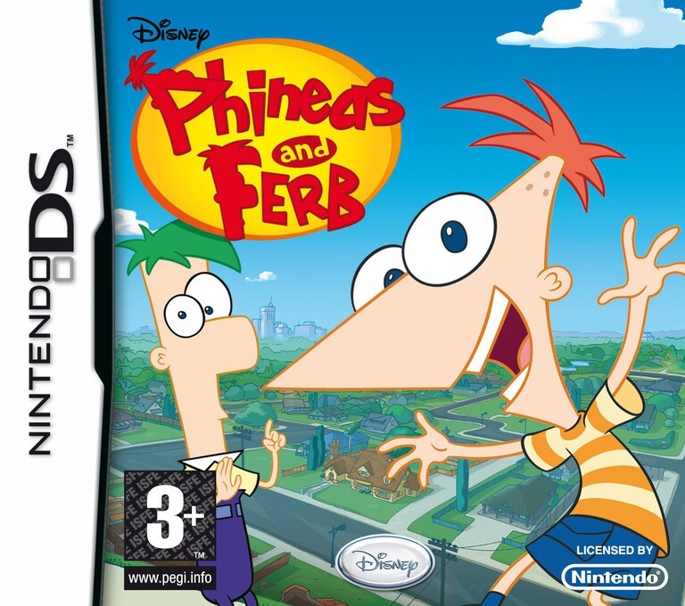 Disney Phineas and Ferb (German) - Nintendo DS Games