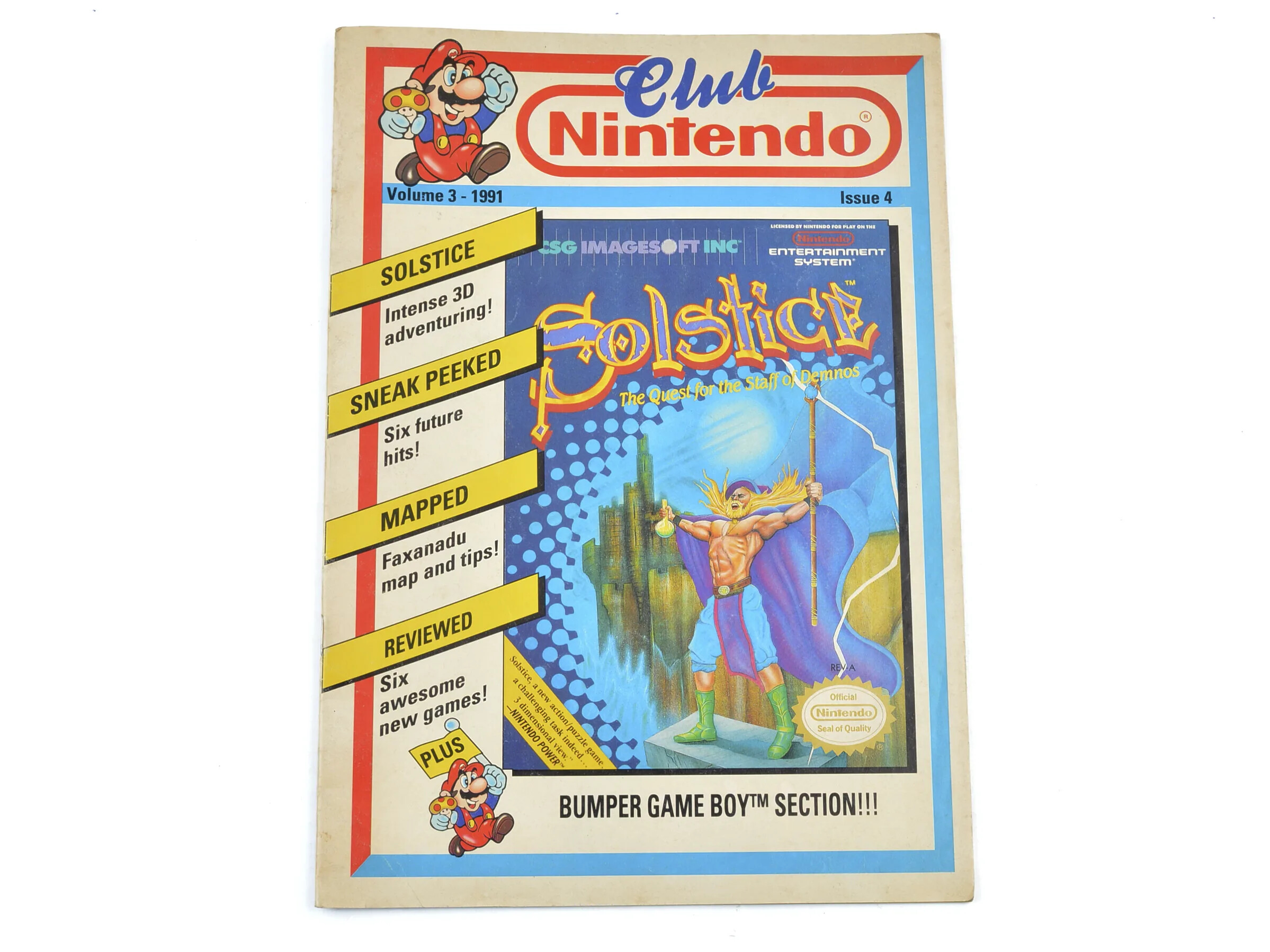 Club Nintendo Magazine - Volume 3 - 1991 - Nintendo NES Hardware