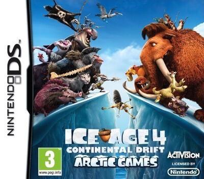 Ice Age 4 - Continental Drift - Arctic Games (German) - Nintendo DS Games