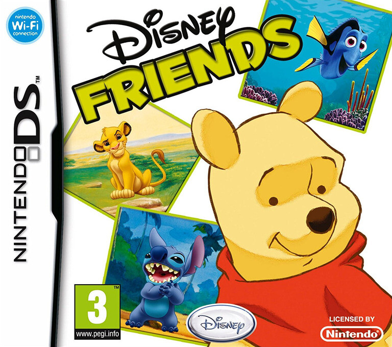 Disney Friends (German) - Nintendo DS Games