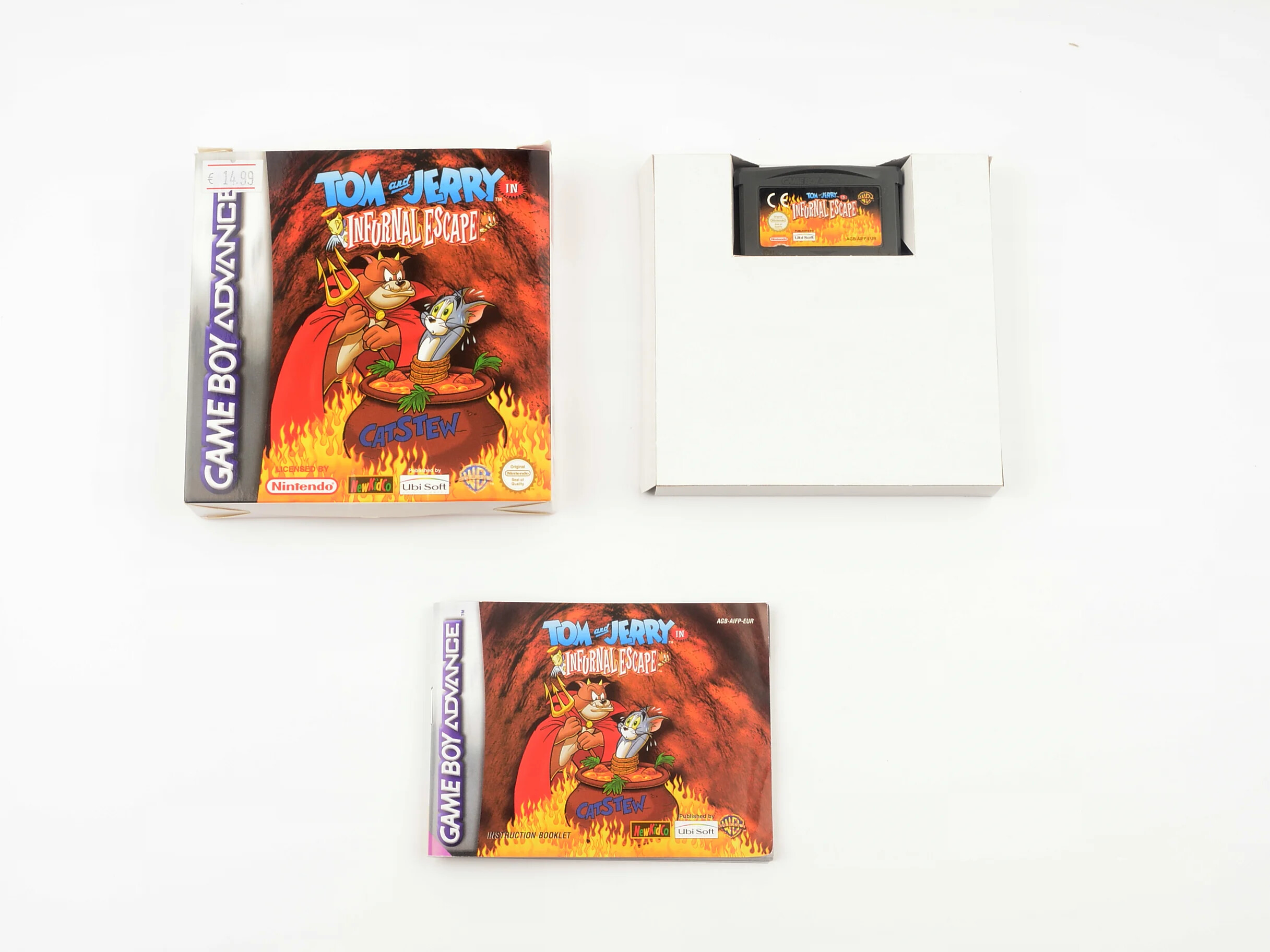 Tom and Jerry: Infurnal Escape - Gameboy Advance Games [Complete]