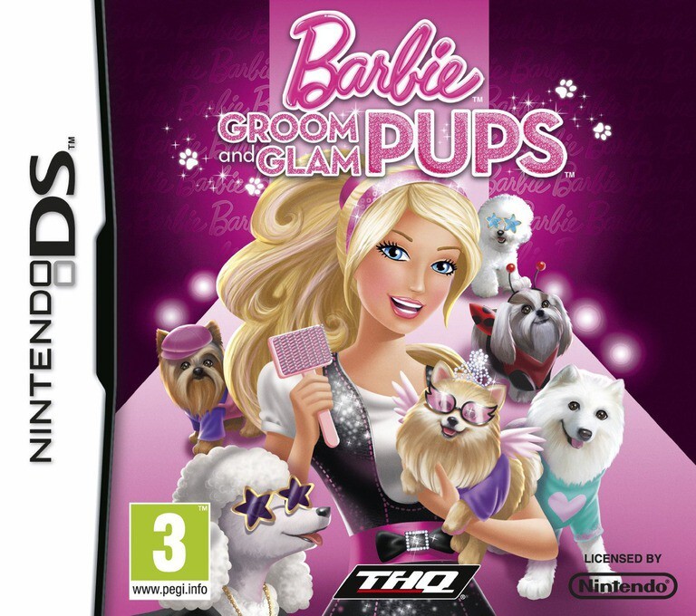 Barbie - Groom and Glam Pups (German) - Nintendo DS Games