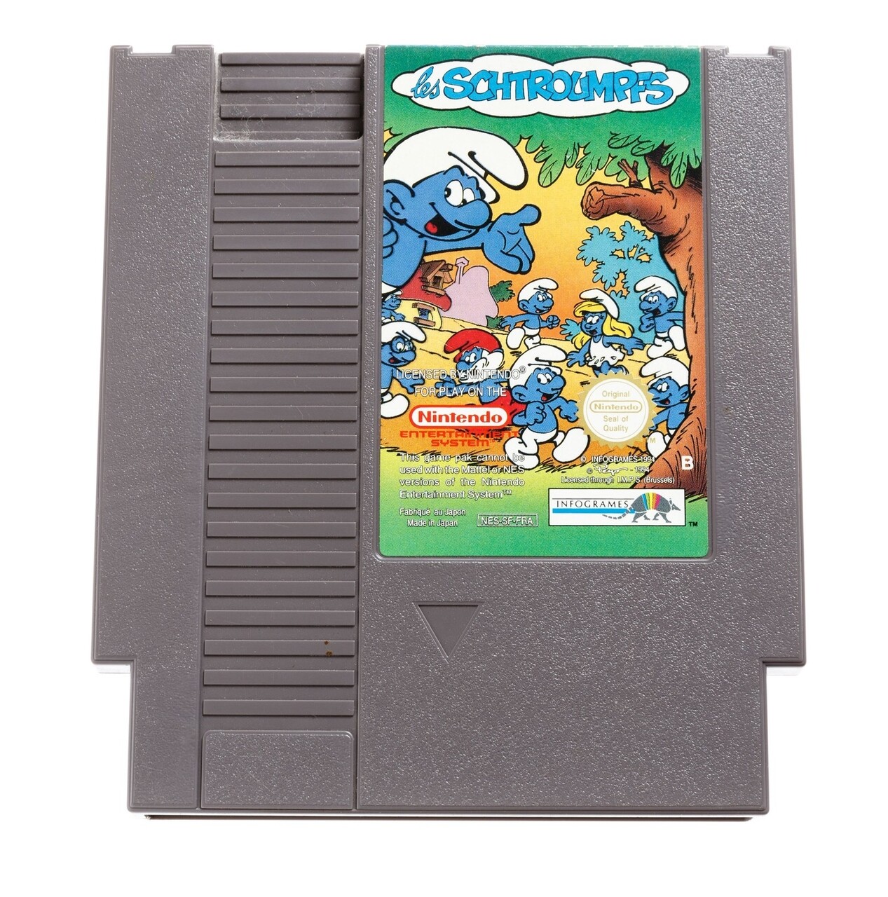 Smurfen (German) - Nintendo NES Games