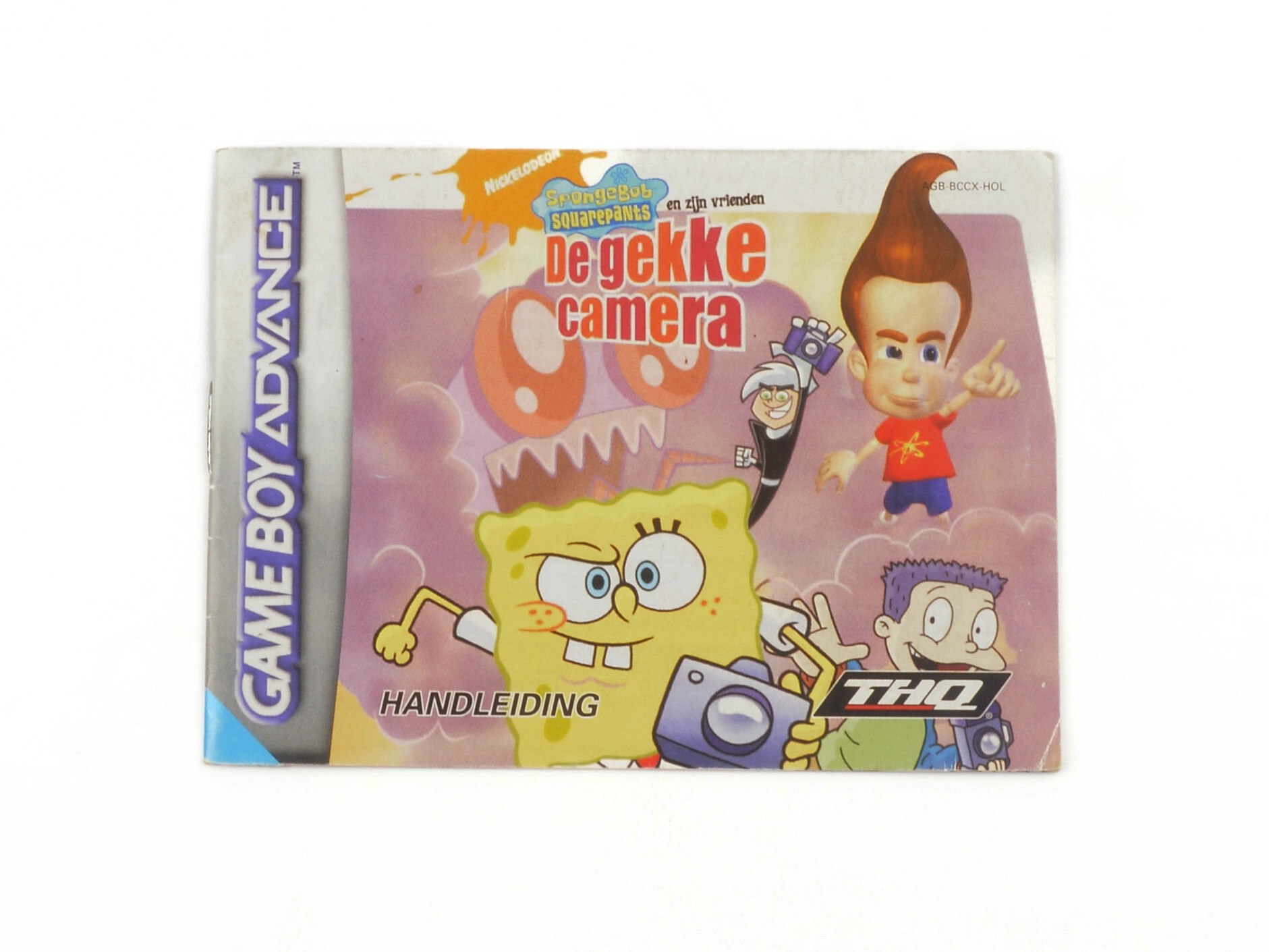 Spongebob Squarepants en Zijn Vrienden: De Gekke Camera! - Manual Kaufen | Gameboy Advance Manuals