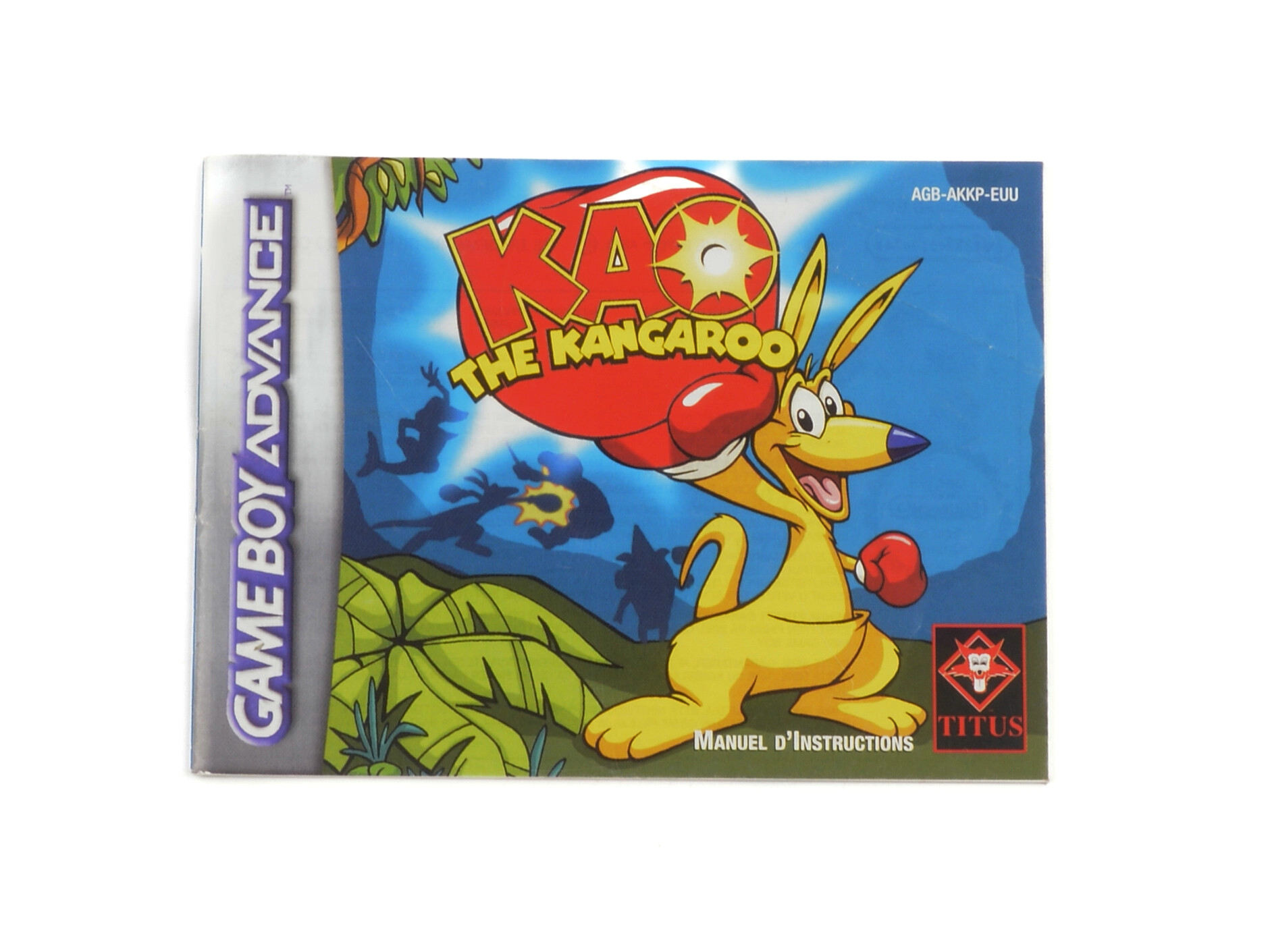 KAO The Kangaroo - Manual Kaufen | Gameboy Advance Manuals
